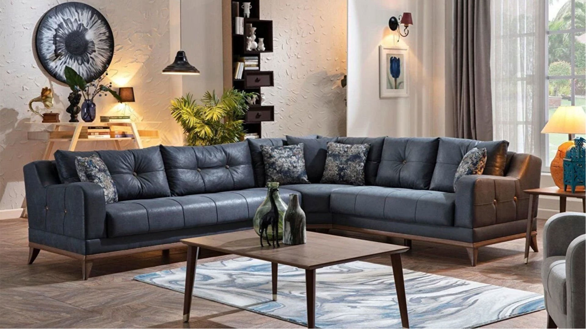Aden Plus V Wohnlandschaft (3+2) Sofa