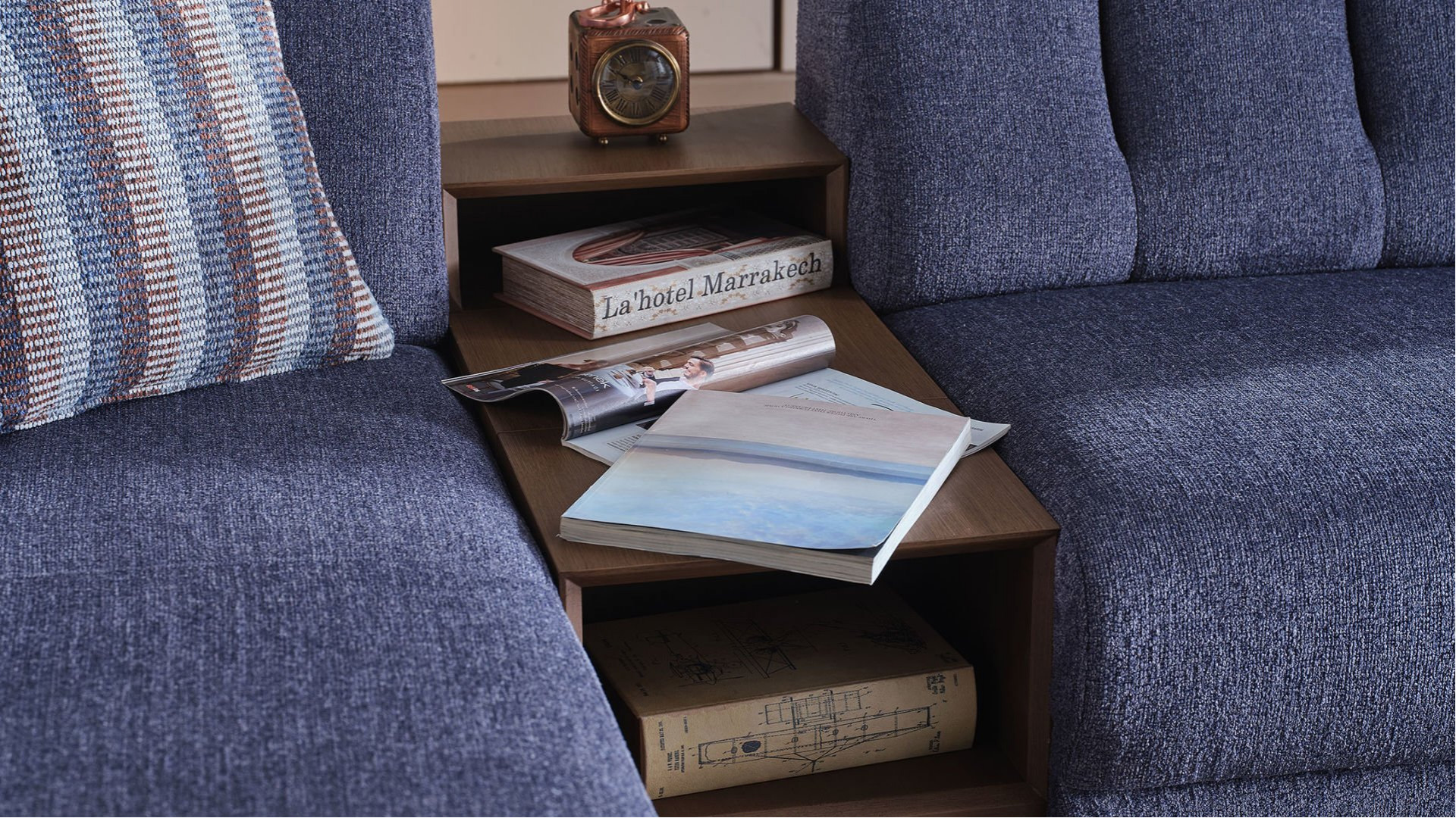 Atlanta Wohnlandschaft - Blau