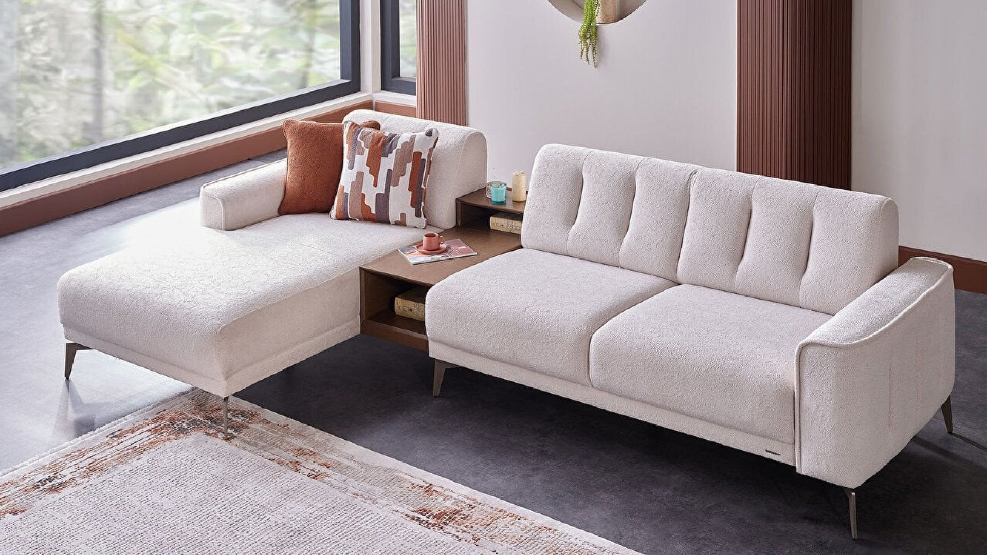 Atlanta Wohnlandschaft - Creme