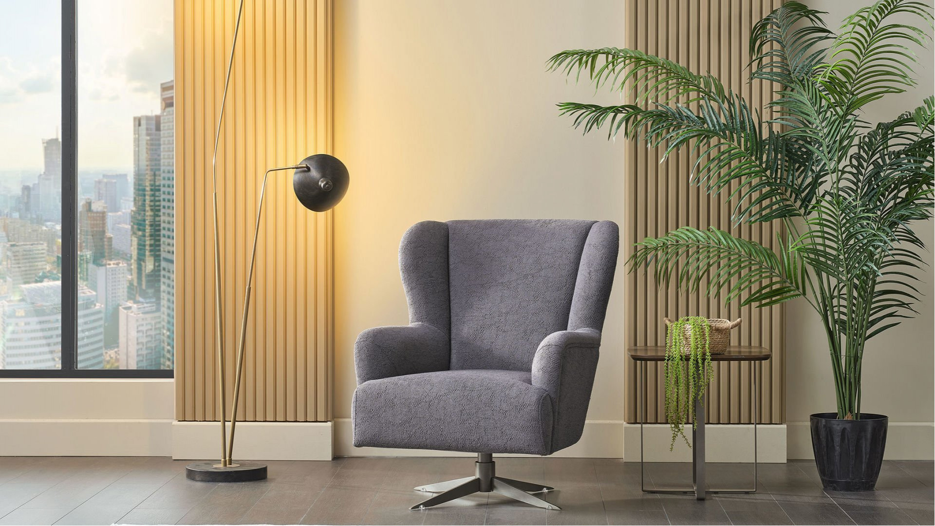 Atlanta Wohnlandschaft - Grau