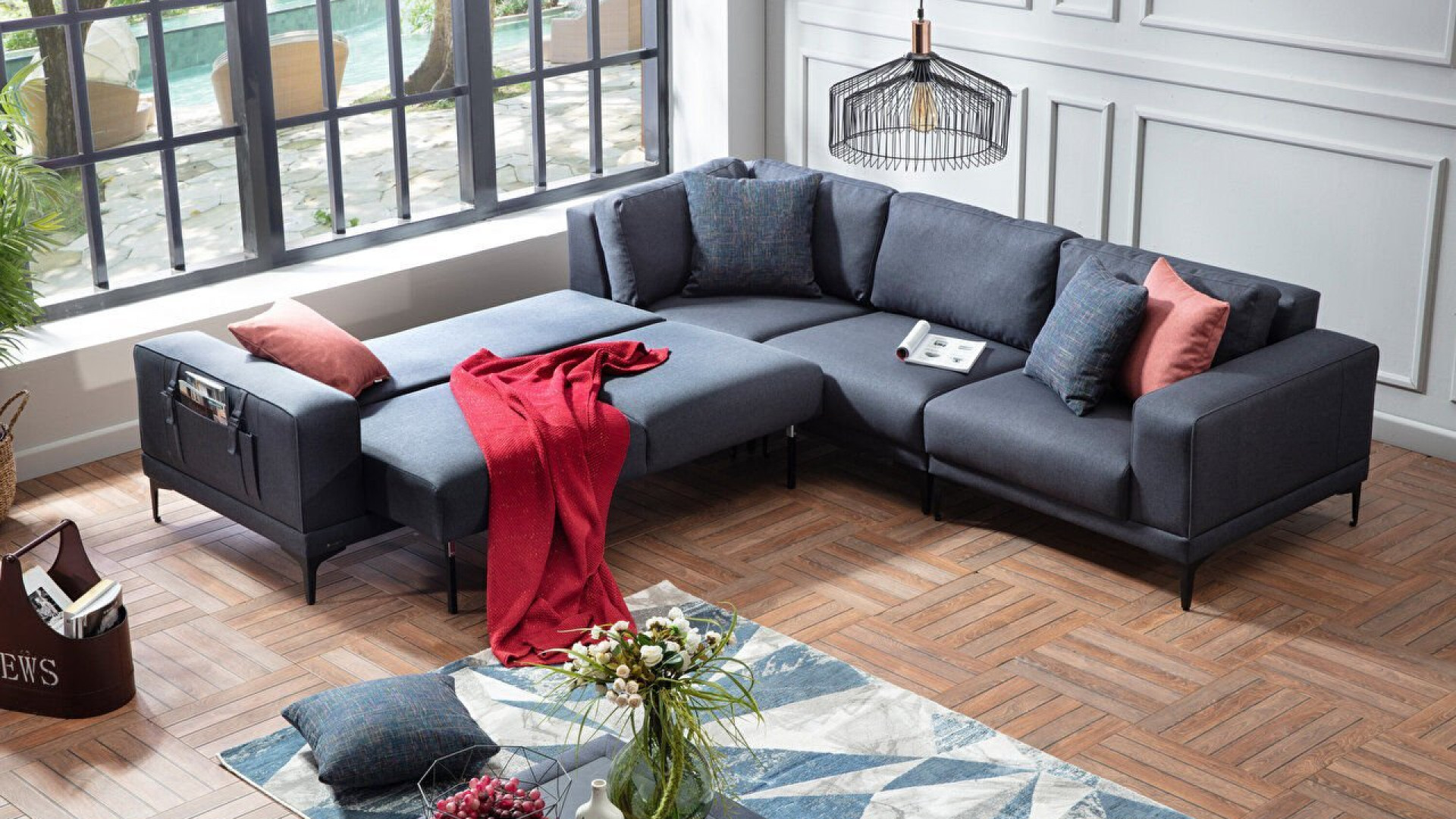 Marses Wohnlandschaft - Blau