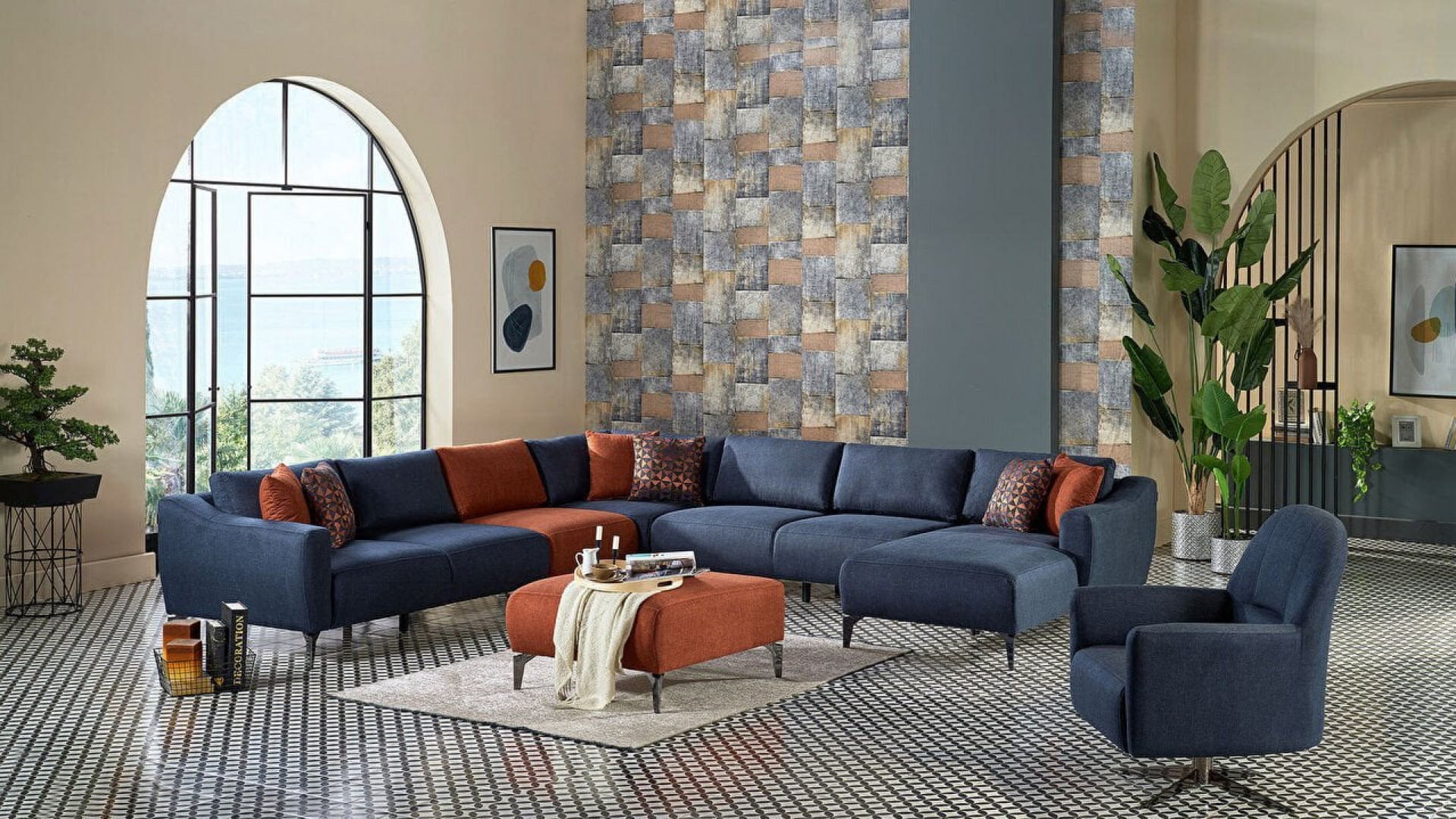 Sanvela Wohnlandschaft - Blau