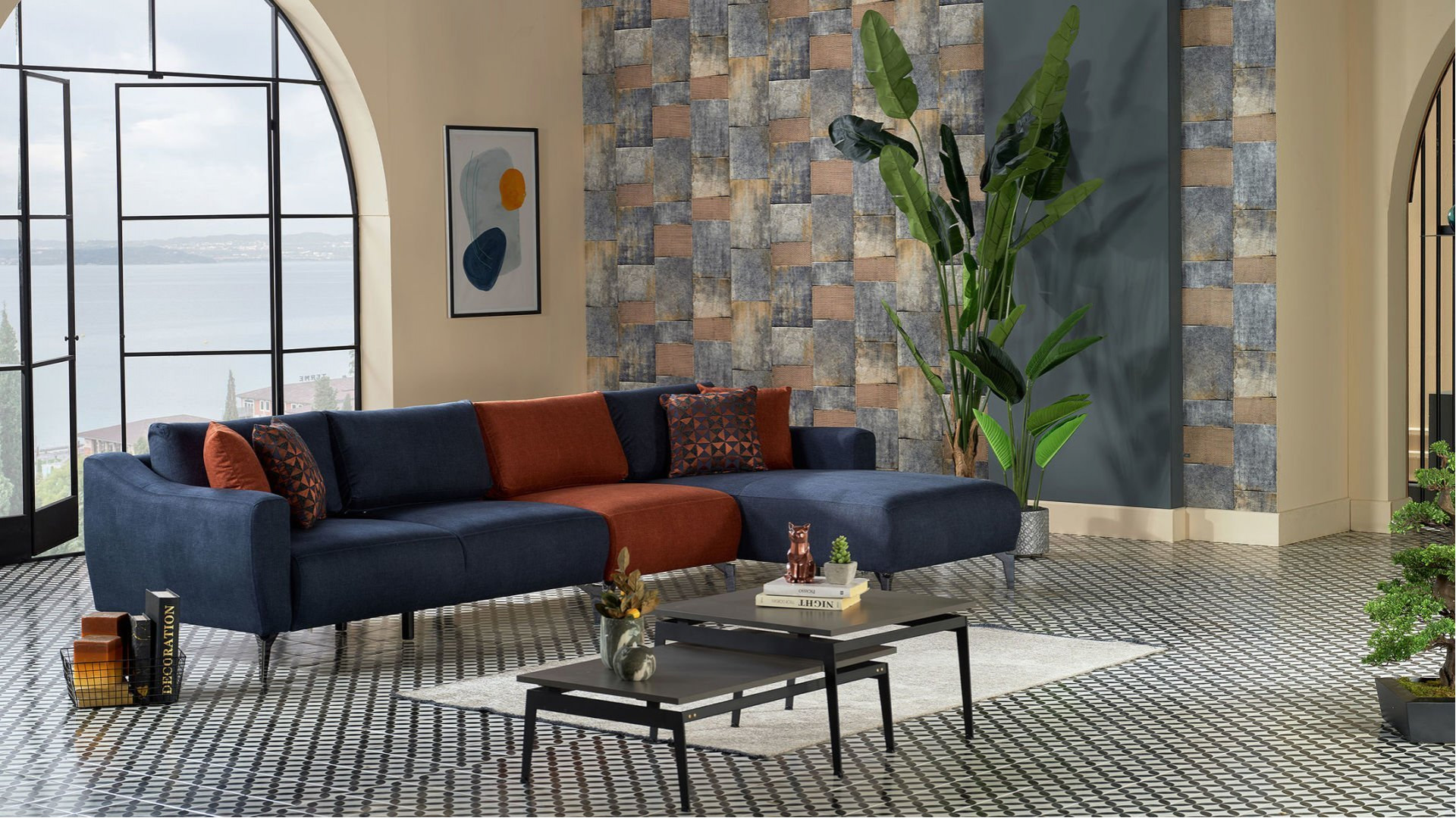 Sanvela Wohnlandschaft - Blau