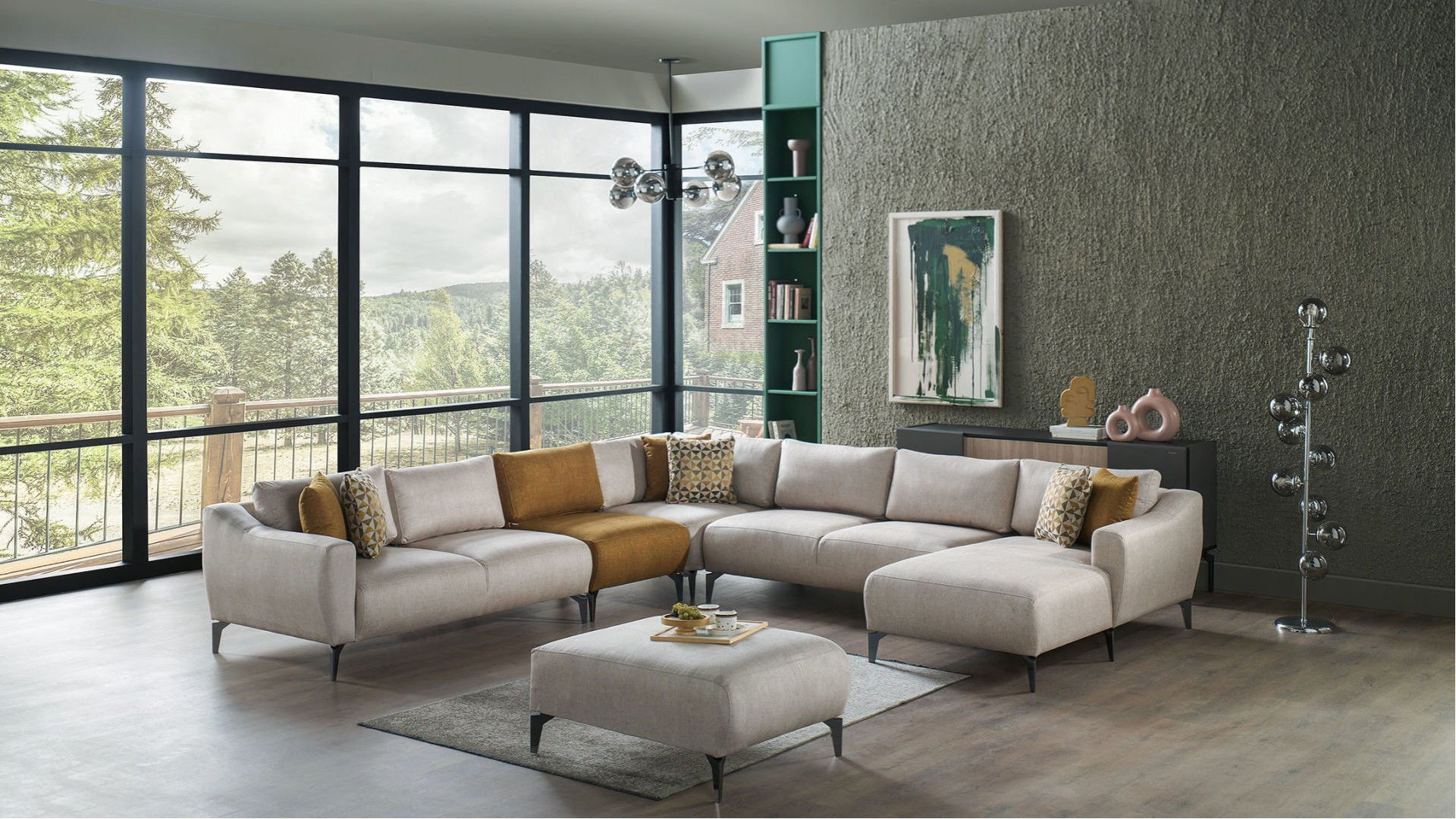 Sanvela Wohnlandschaft - Creme