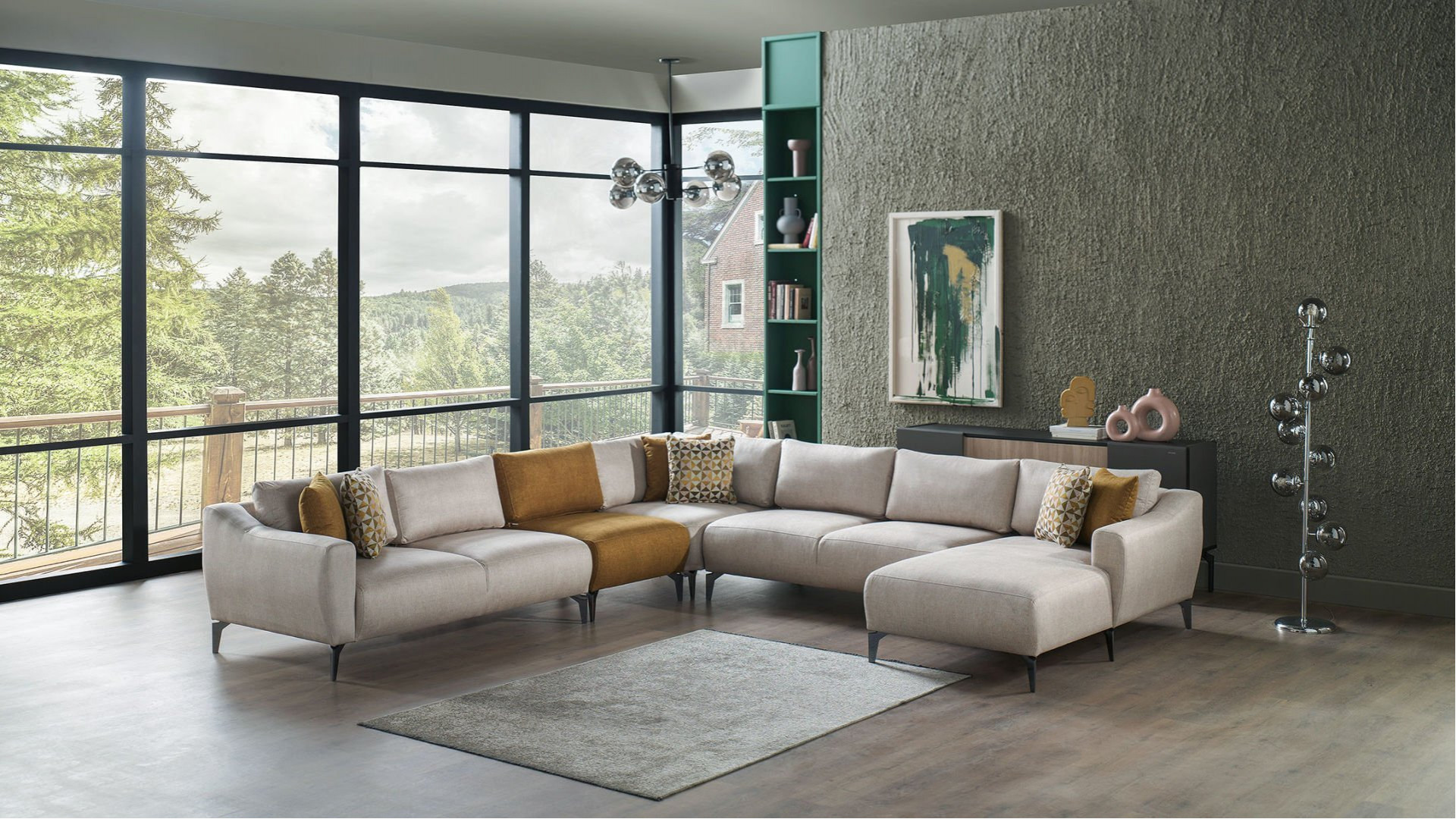 Sanvela Wohnlandschaft - Creme