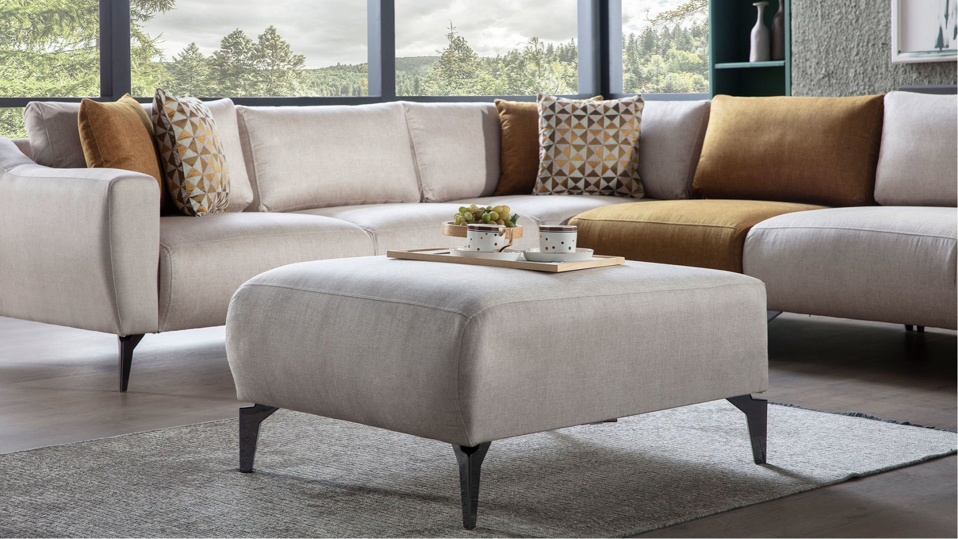 Sanvela Wohnlandschaft - Creme