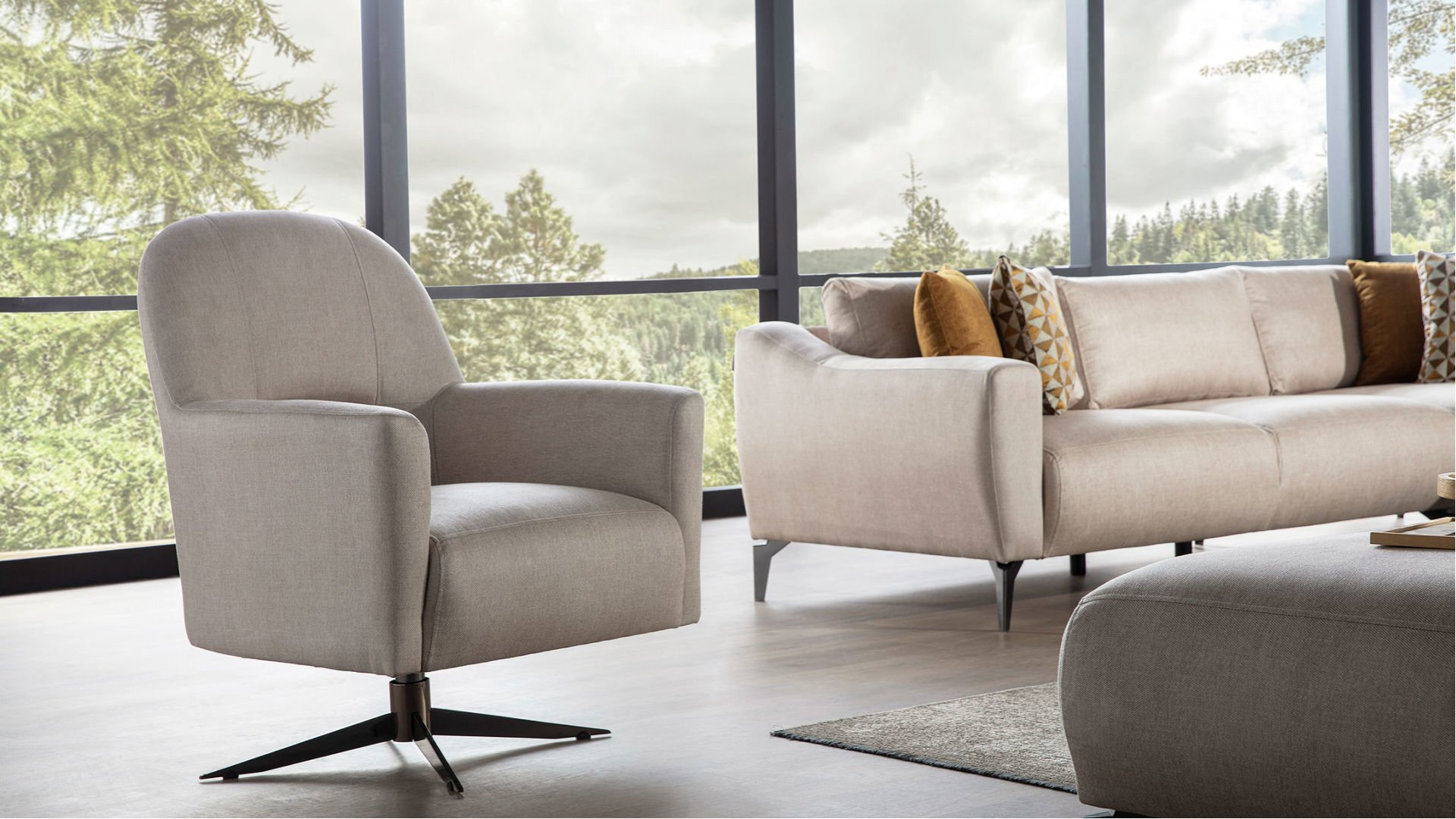 Sanvela Wohnlandschaft - Creme