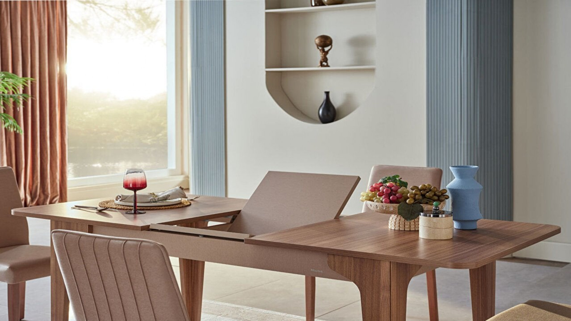 Alvis Mini Esstisch, ausziehbar