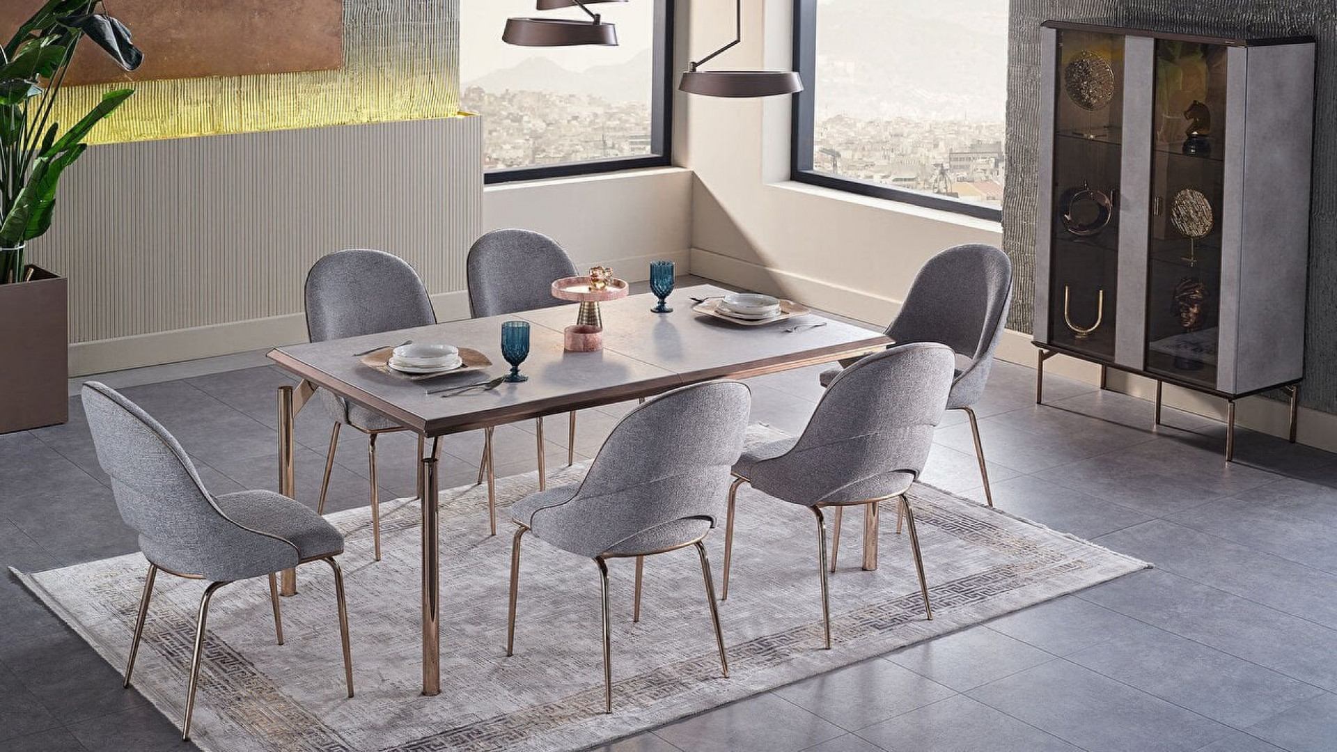 Havanna Esstisch, ausziehbar