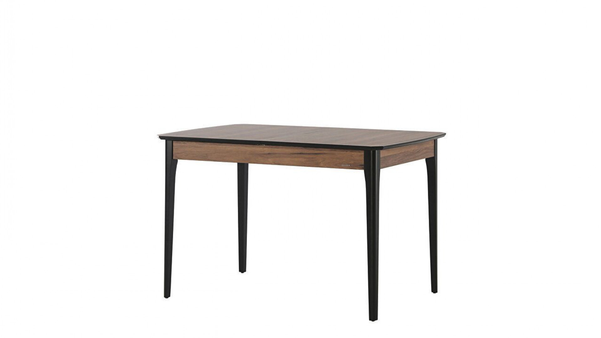 Kolin Esstisch Schwarz, ausziehbar