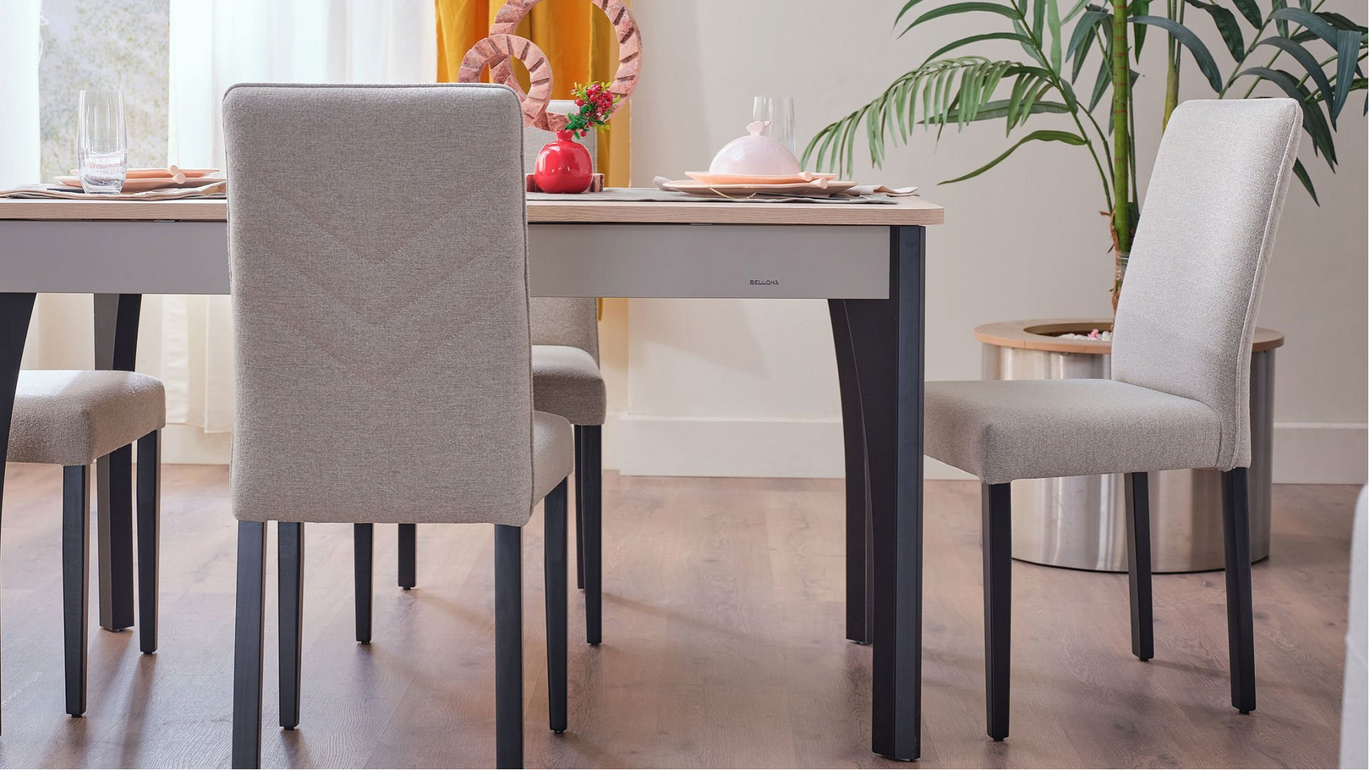 Melinton Mini Esstisch, ausziehbar