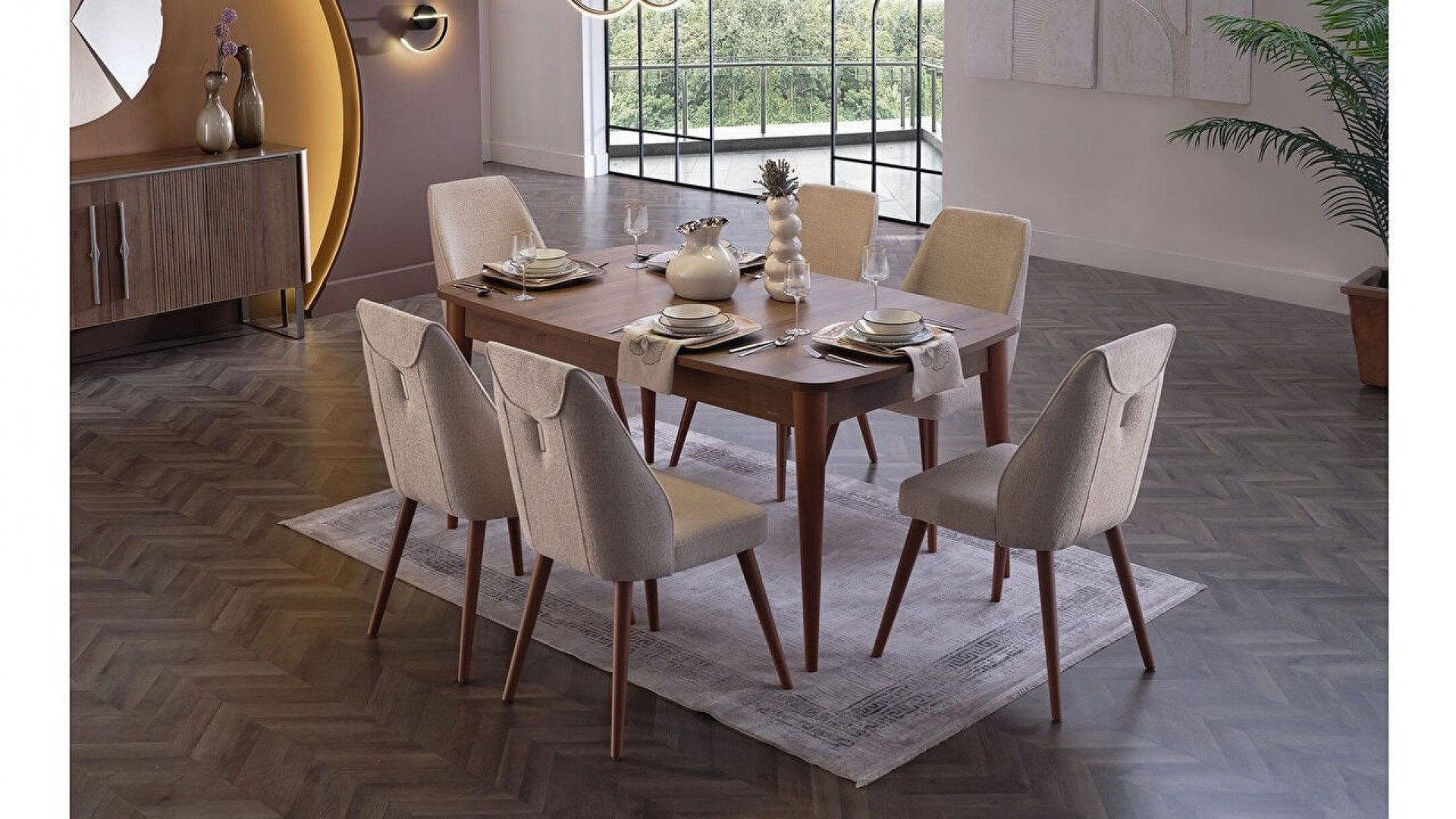 Mirante Esstisch, ausziehbar