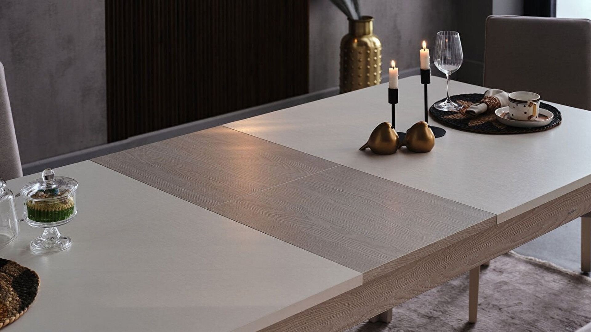 Palermo Mini Esstisch, ausziehbar