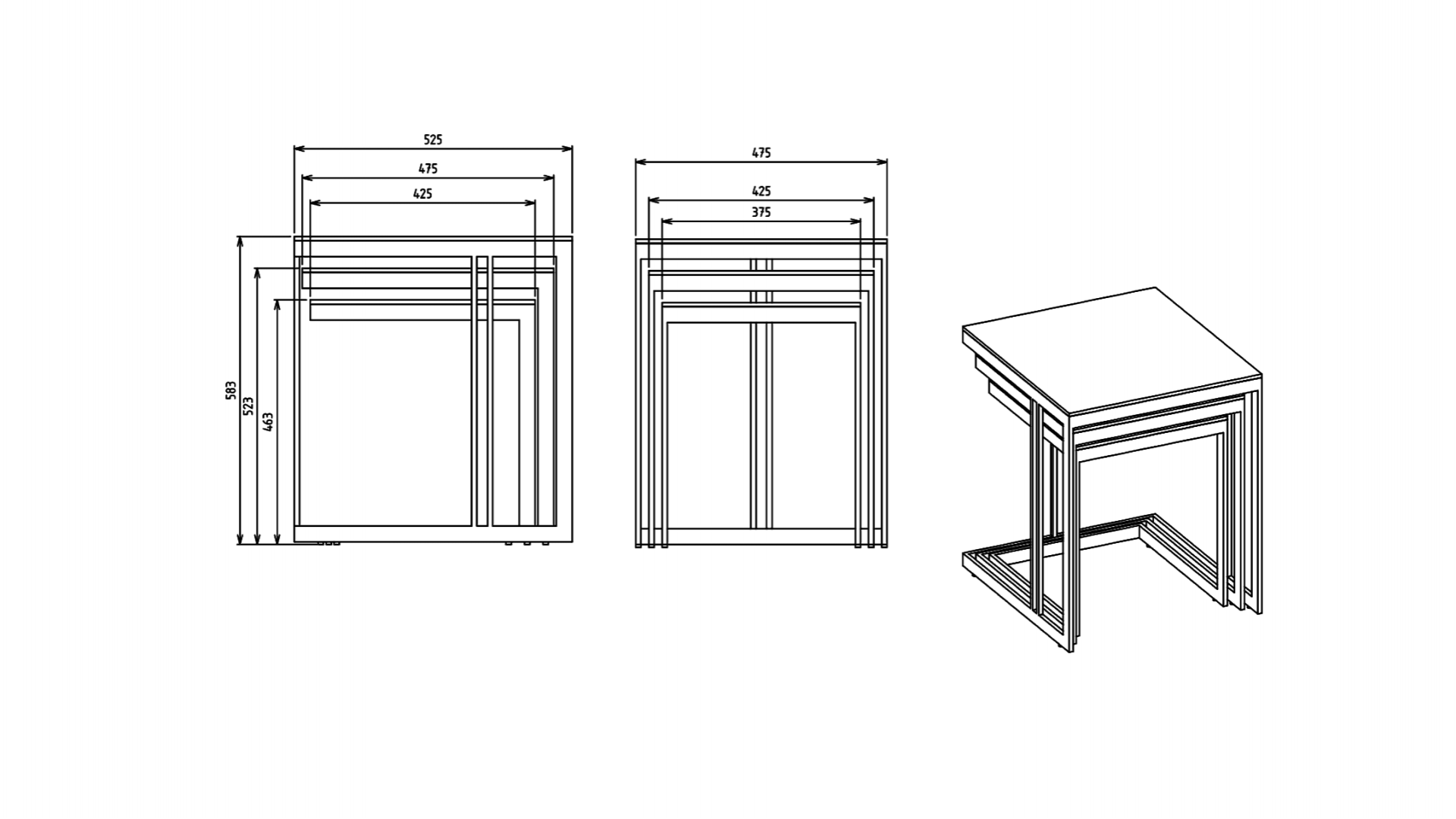 Montego Beistelltisch