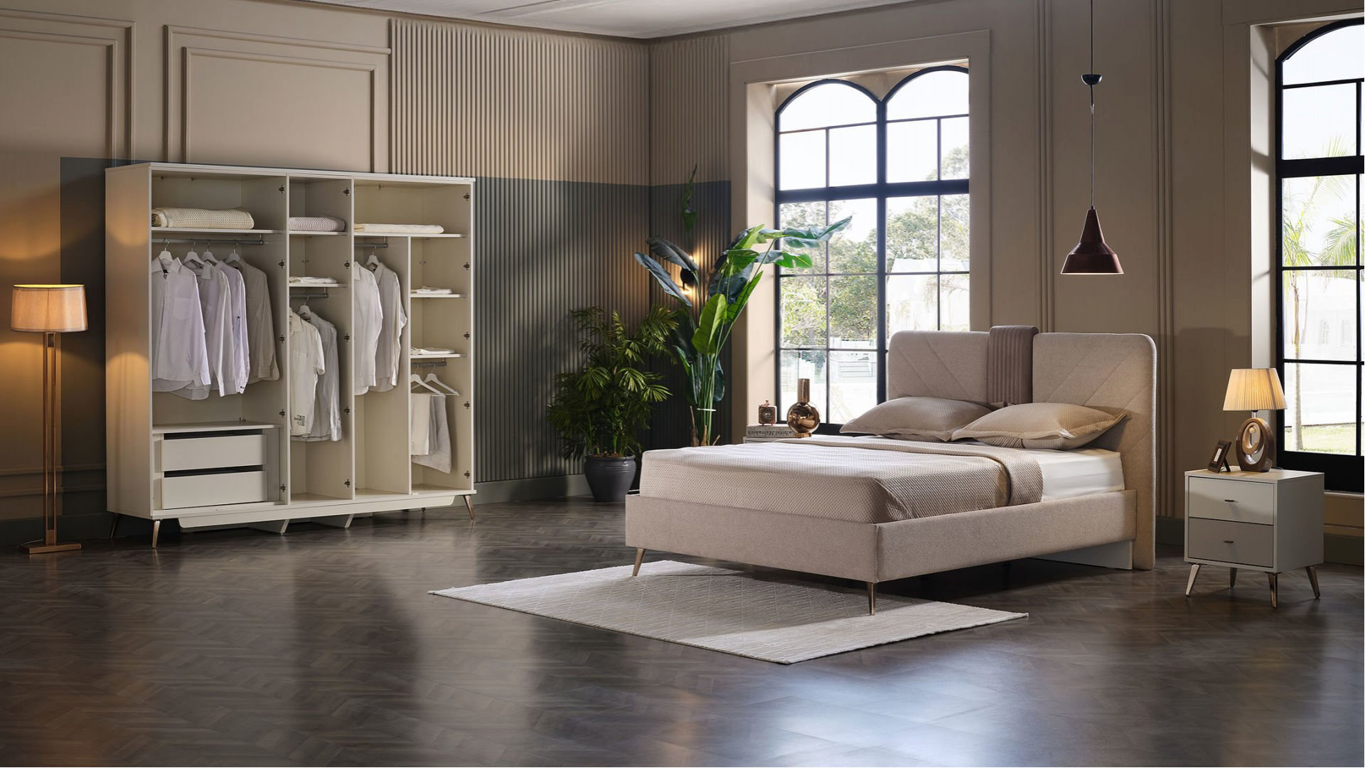 Napoli 5-türiger Schrank