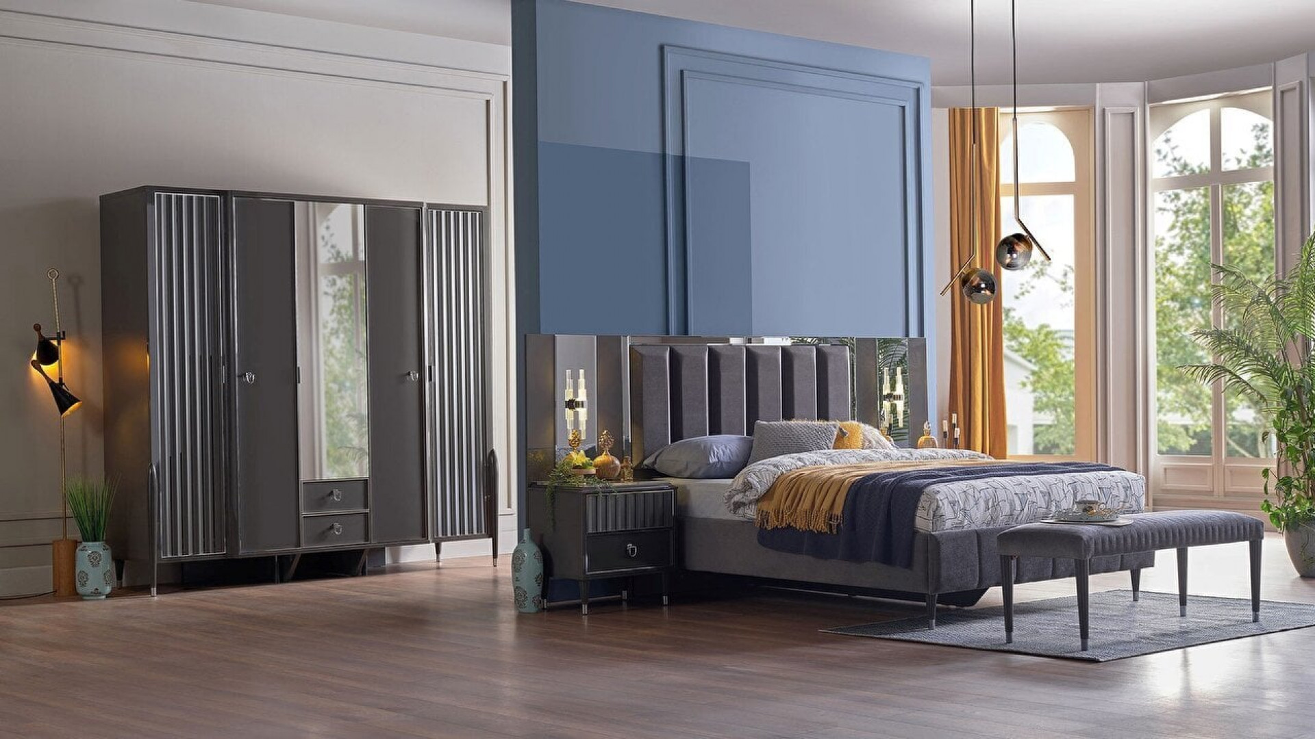 Gravita 5-türiger Schrank