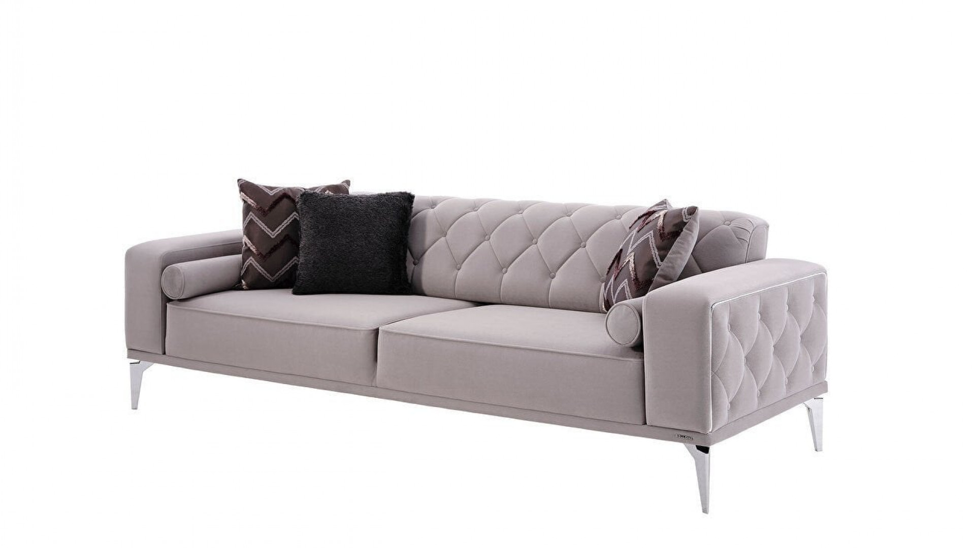 Loretto 3er-Sofa - Kreuzmuster
