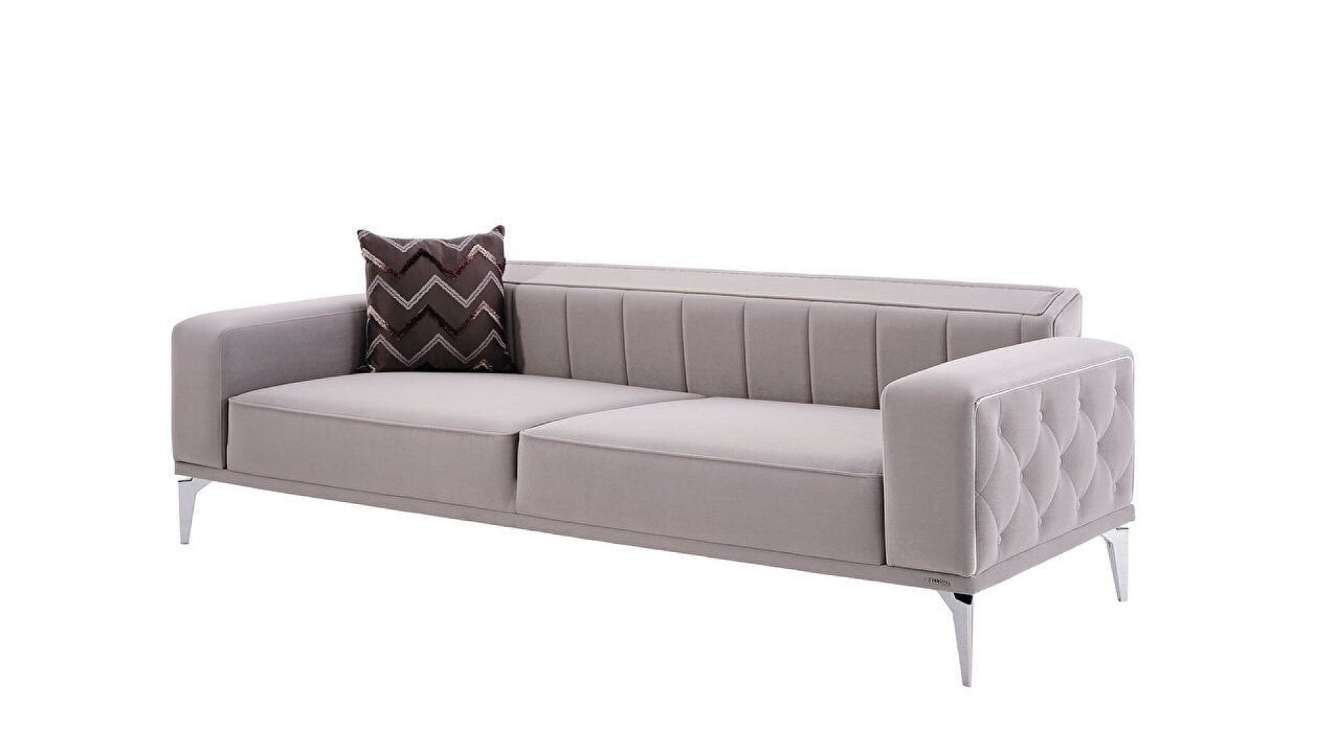 Loretto 3er-Sofa - Kreuzmuster