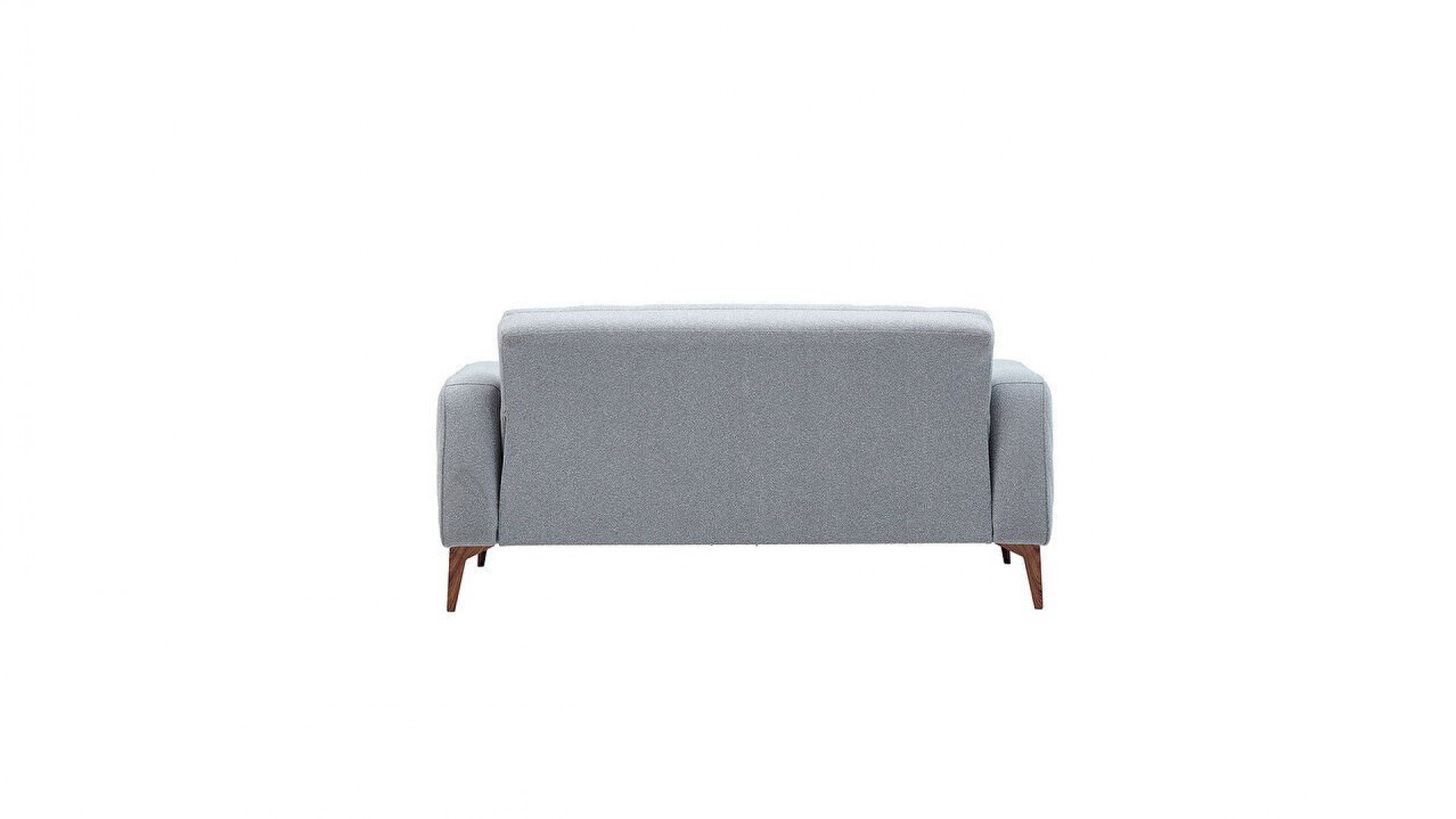 Mathias 2er-Sofa - Blaue Kissen