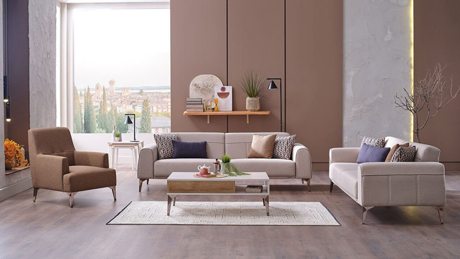 Pandora Sessel - Senfgelb