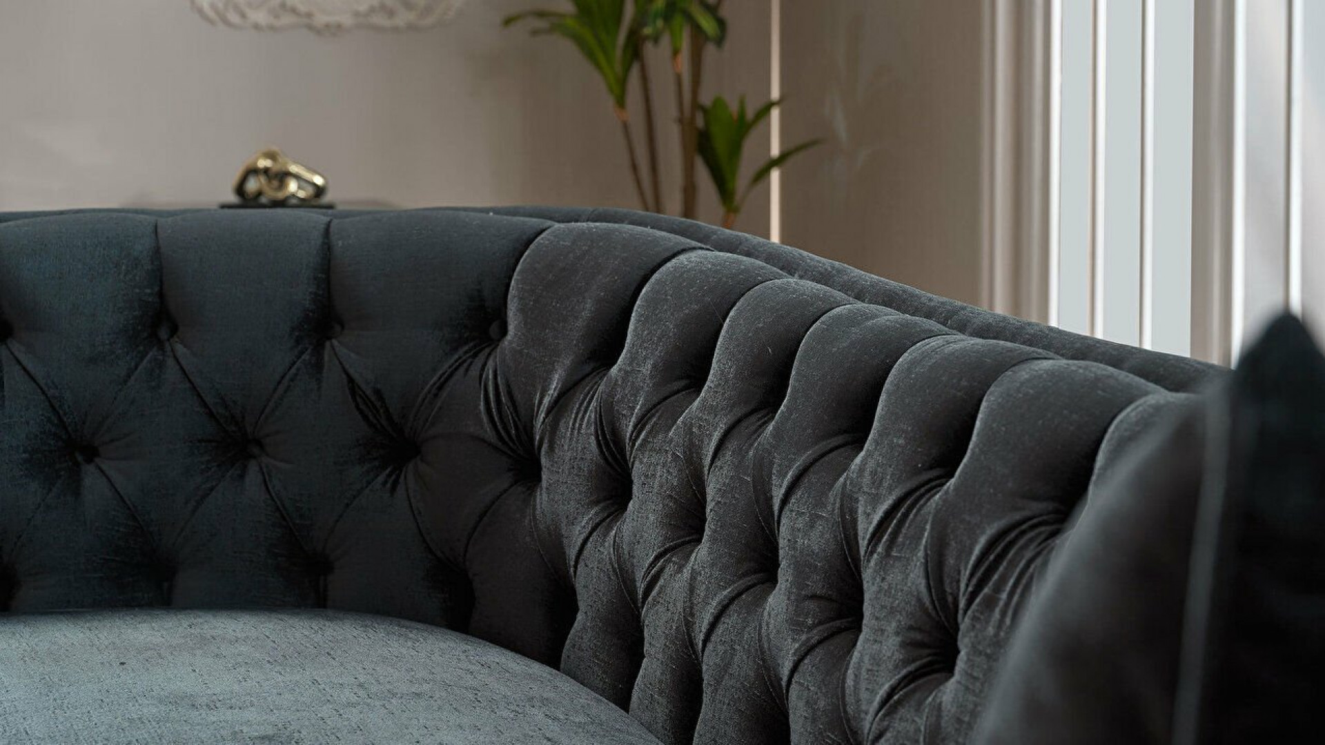 Plaza 3er-Sofa - Kreuzmuster