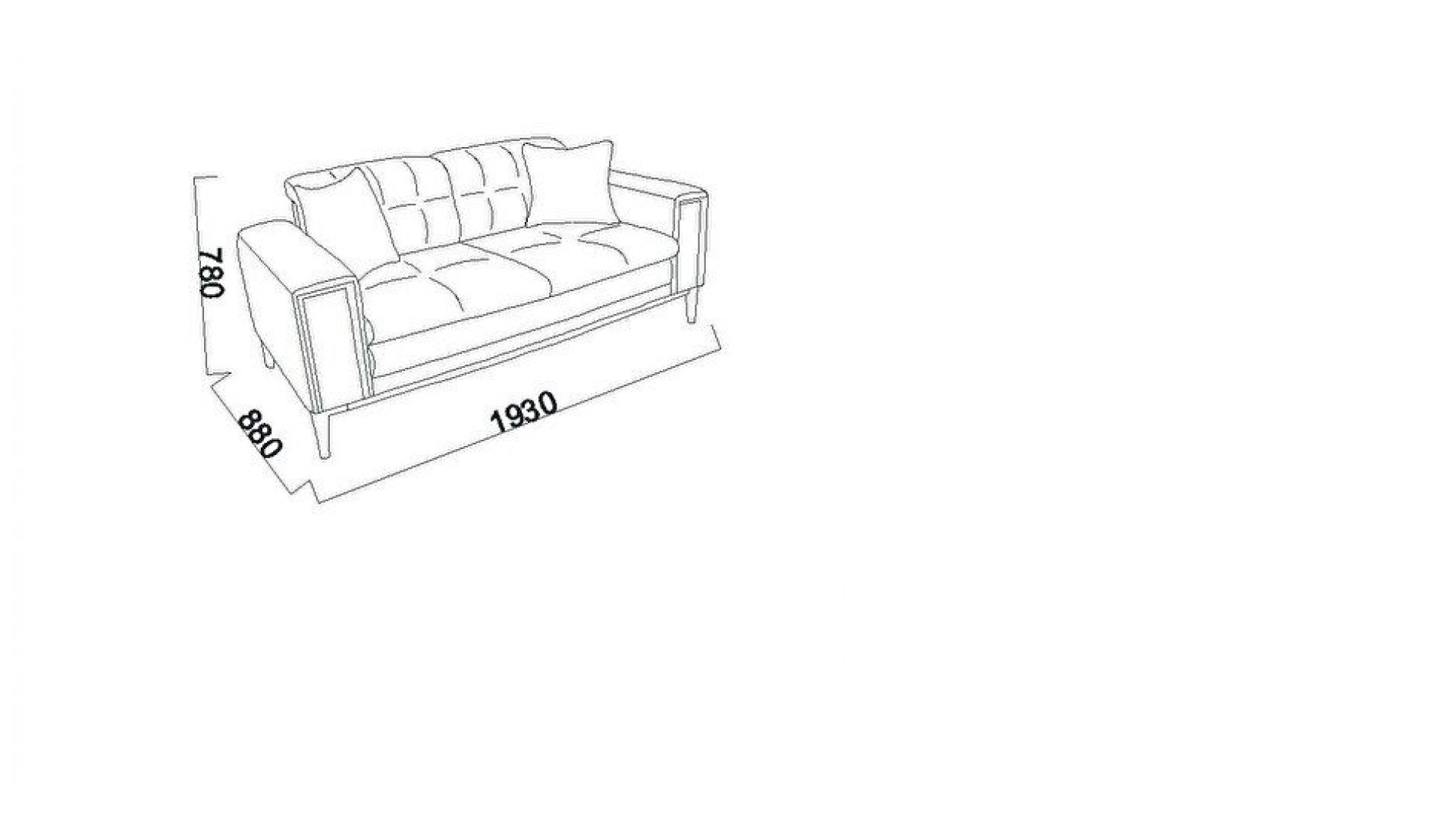 Silva 2er-Sofa