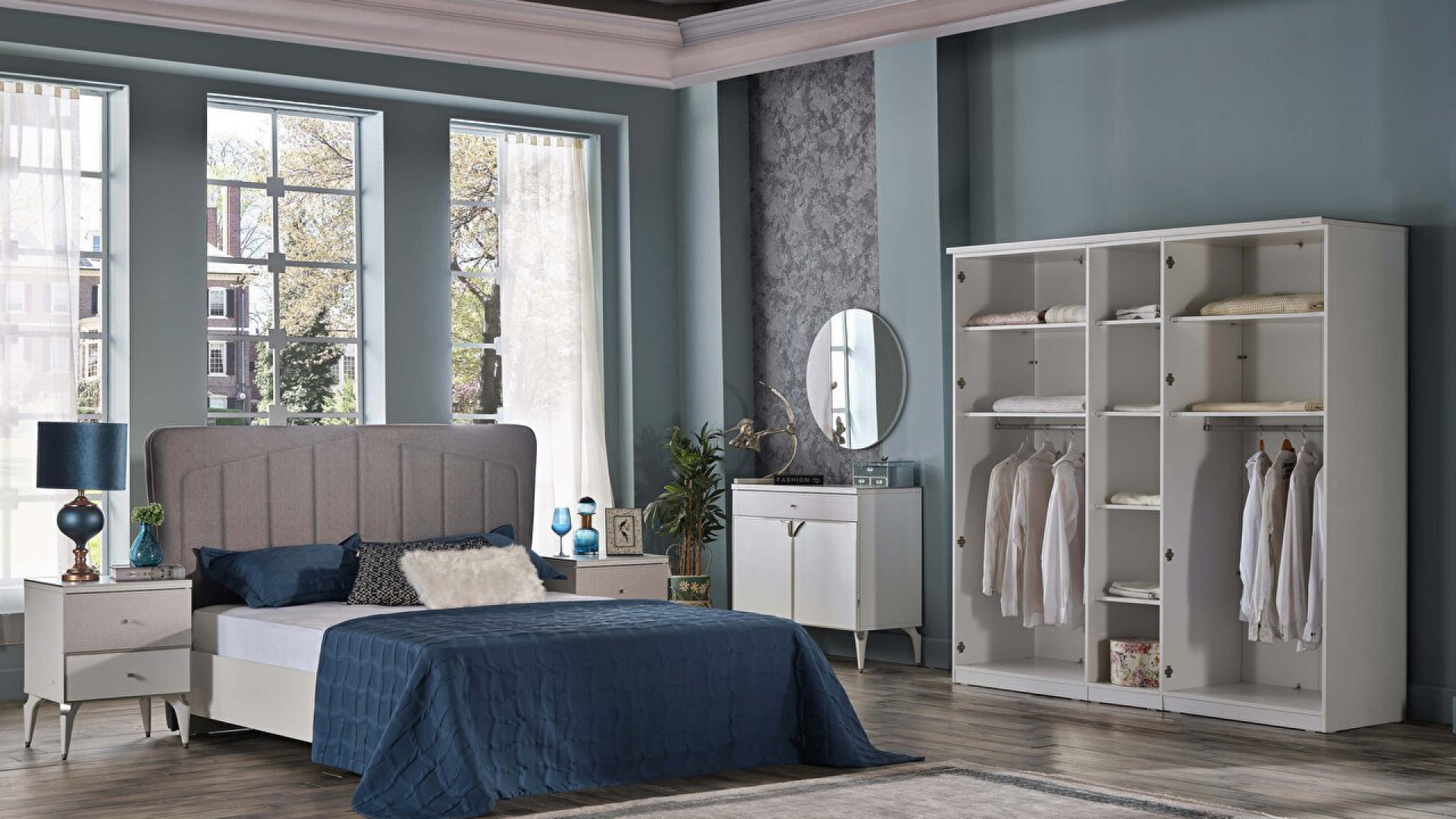 Leny 5-türiger Schrank