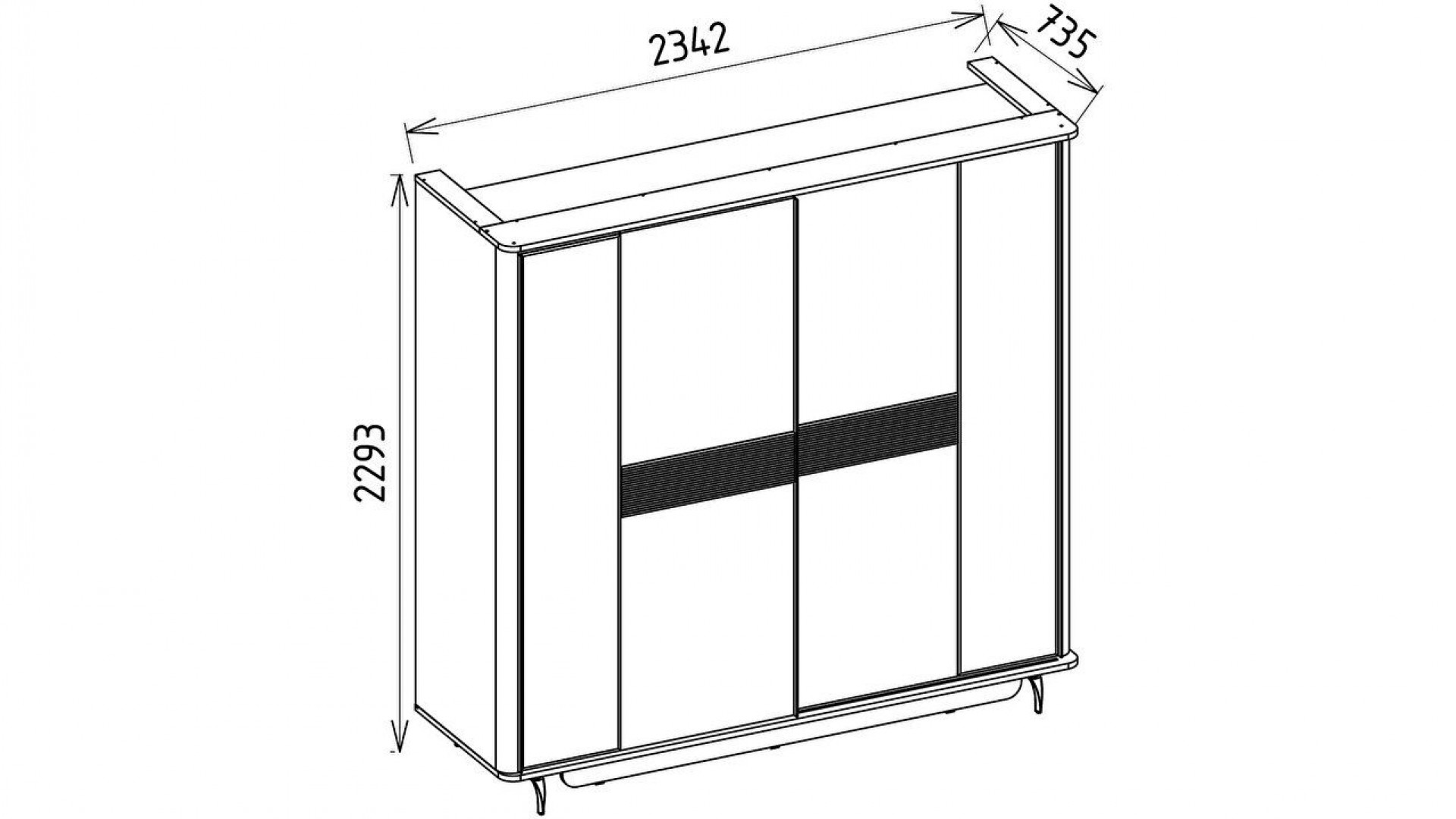 Larissa Schwebetürenschrank