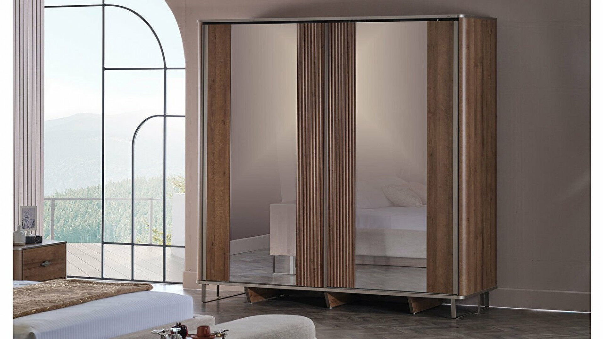 Mirante Schwebetürenschrank