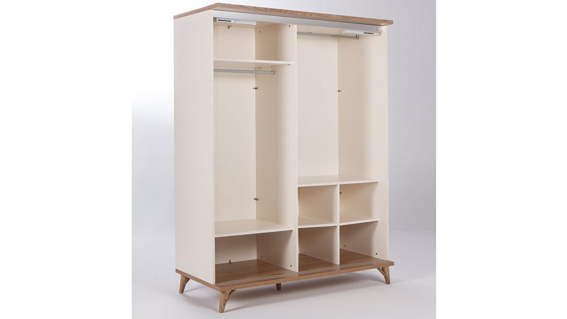 Mavenna Jugendzimmer Schiebetür-Kleiderschrank