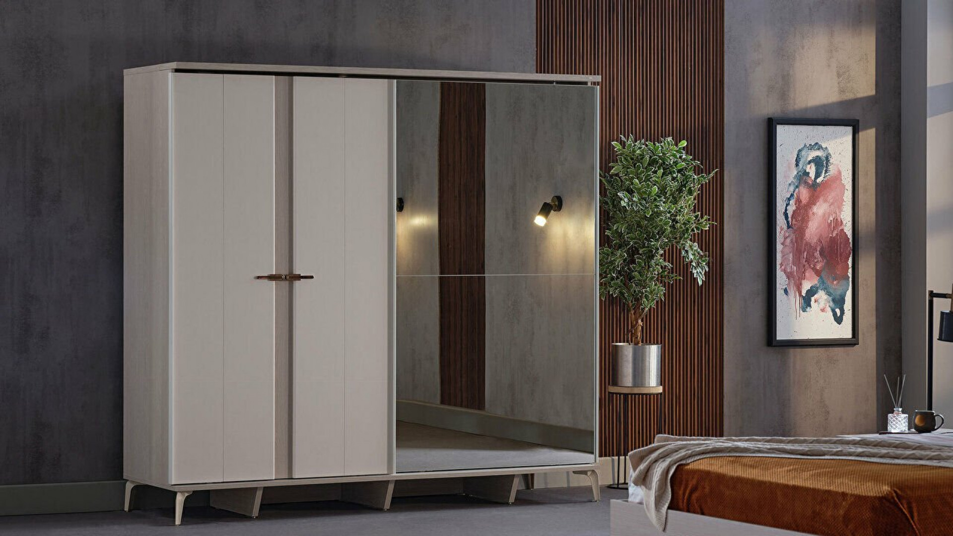 Palermo Schwebetürenschrank