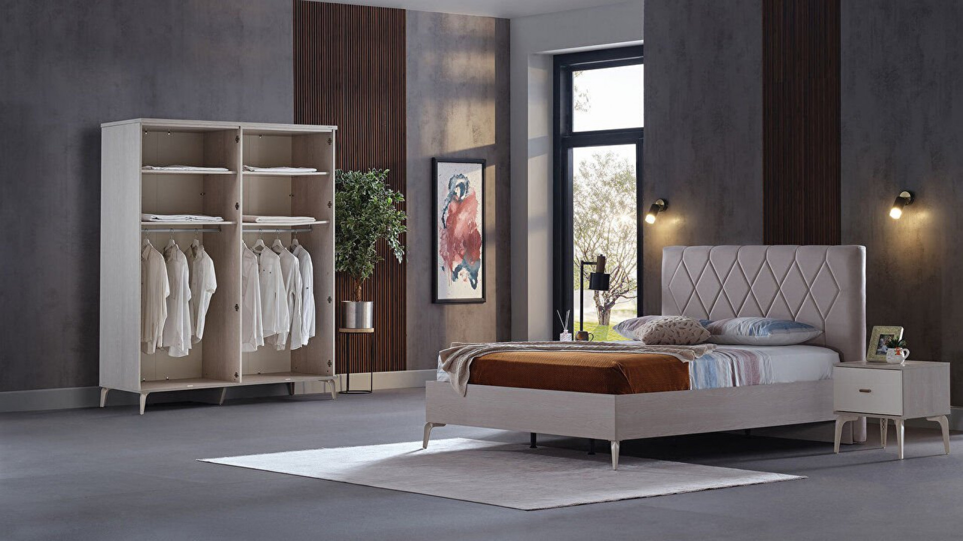 Palermo 4-türiger Schrank