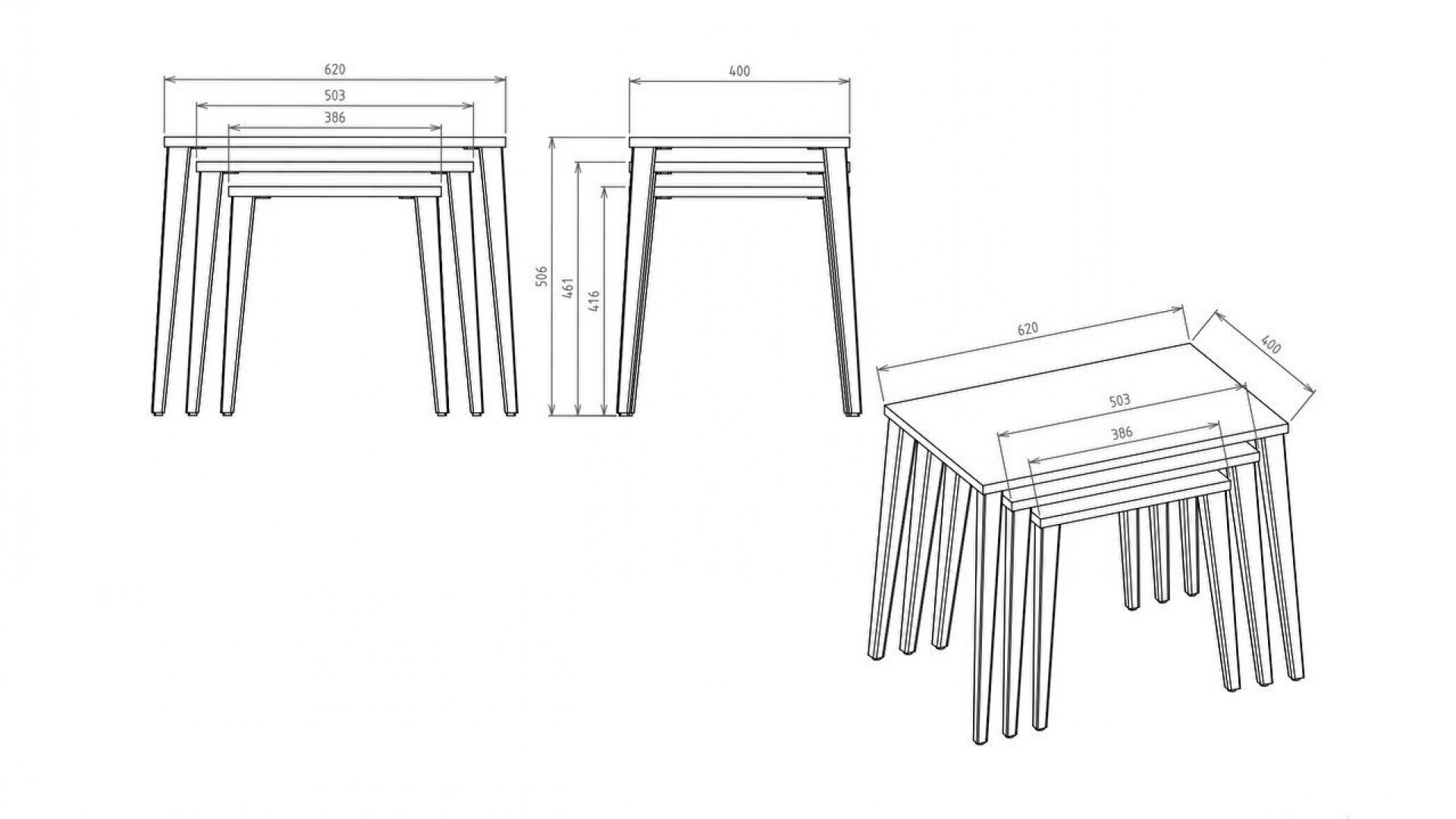 Pandora Beistelltisch