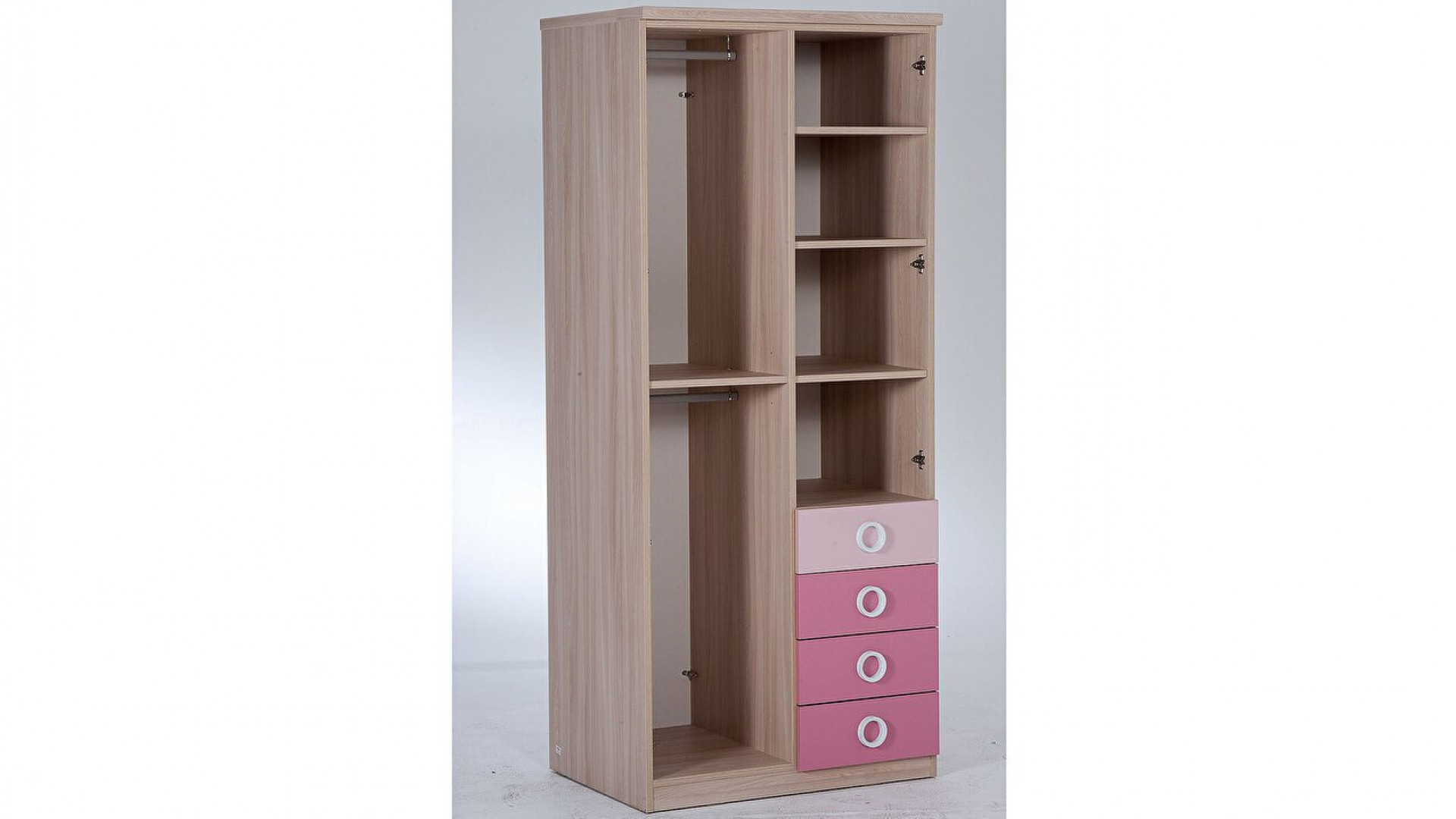 Portivo 2-türiger Kleiderschrank