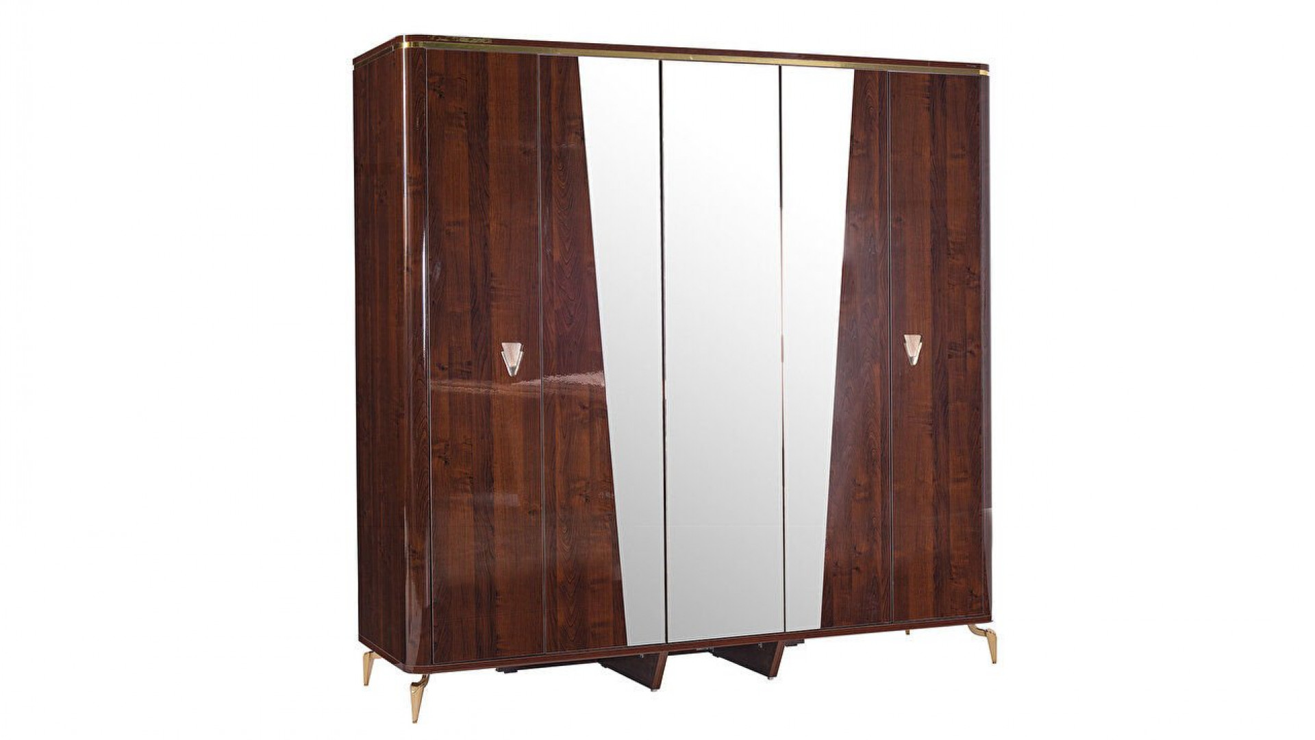 Plaza 5-türiger Schrank - Eiche