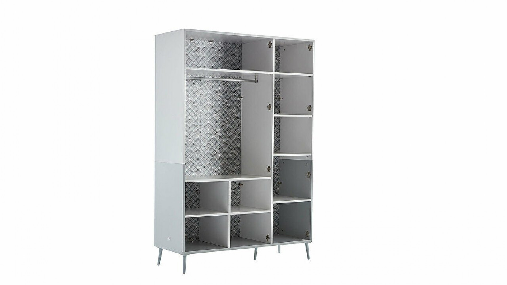 Selina Jugendzimmer 3-türiger Kleiderschrank