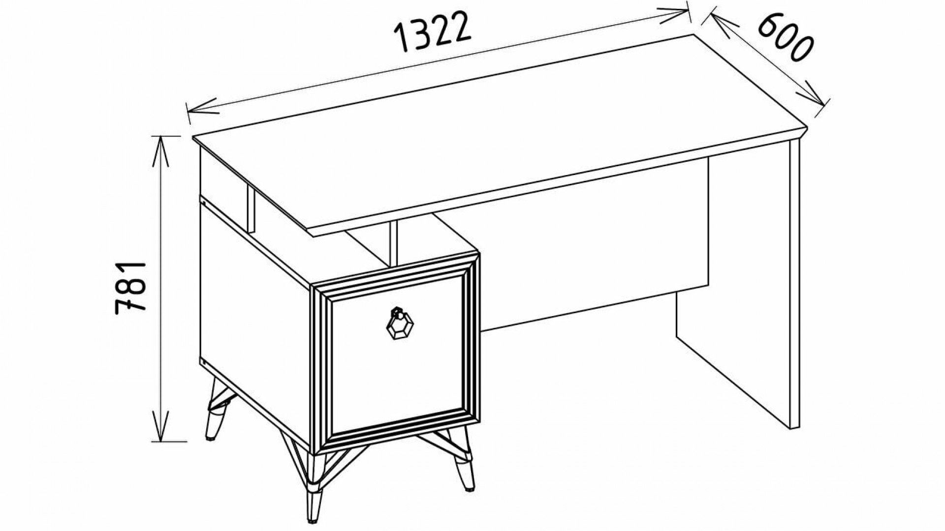 Valencia Schreibtisch