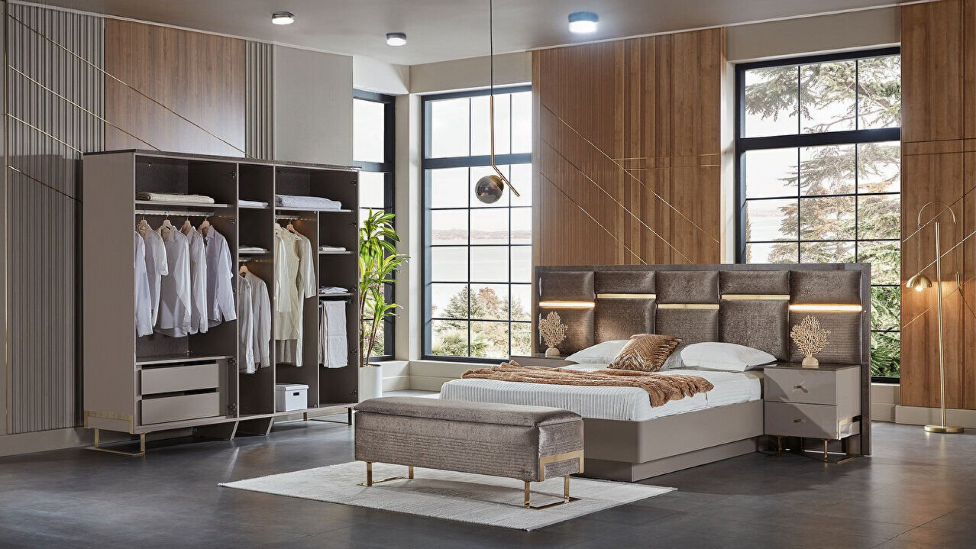 Veronica 5-türiger Schrank