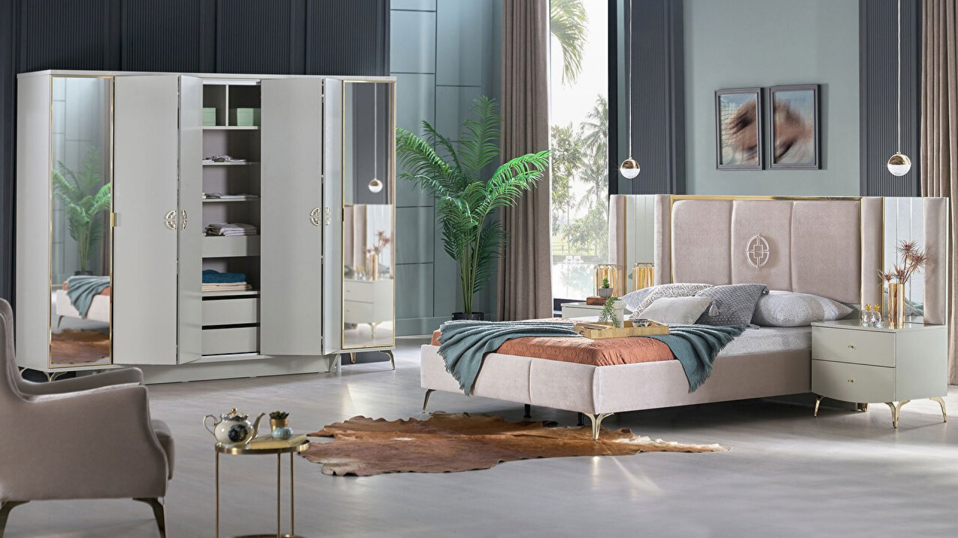 Valesco 6-türiger Schrank