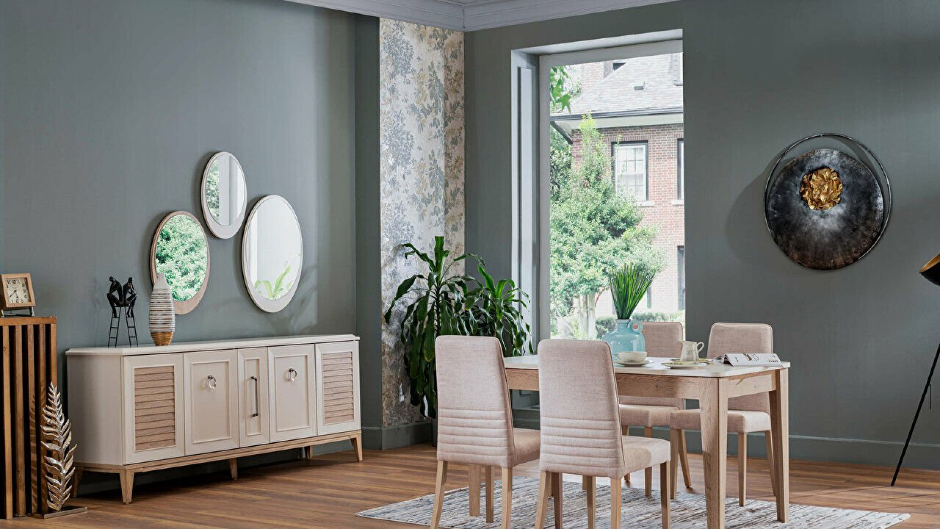 Vilza Stuhl 6158 2er-Set Eiche