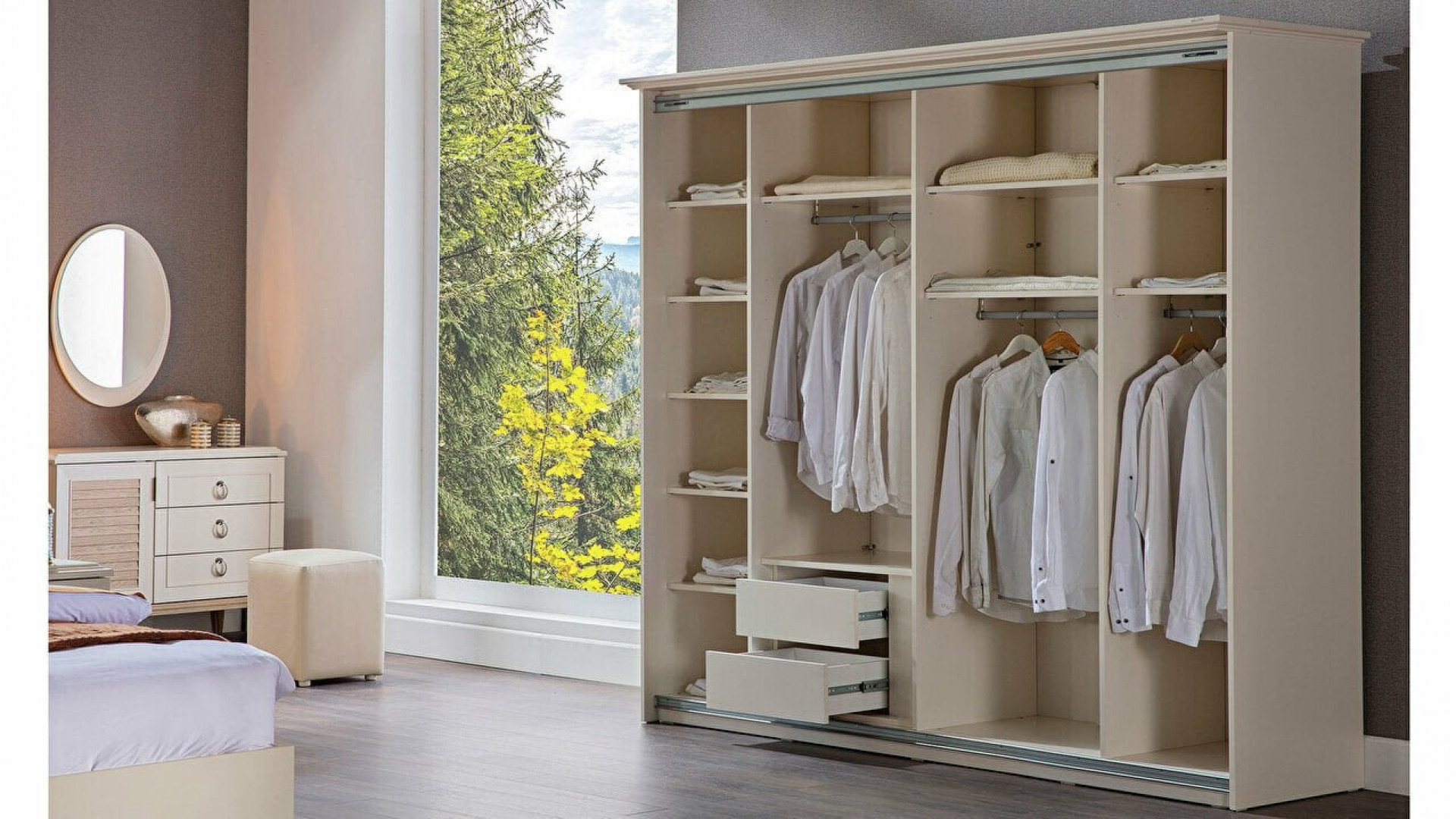 Vilza Schlafzimmer-Set Eiche