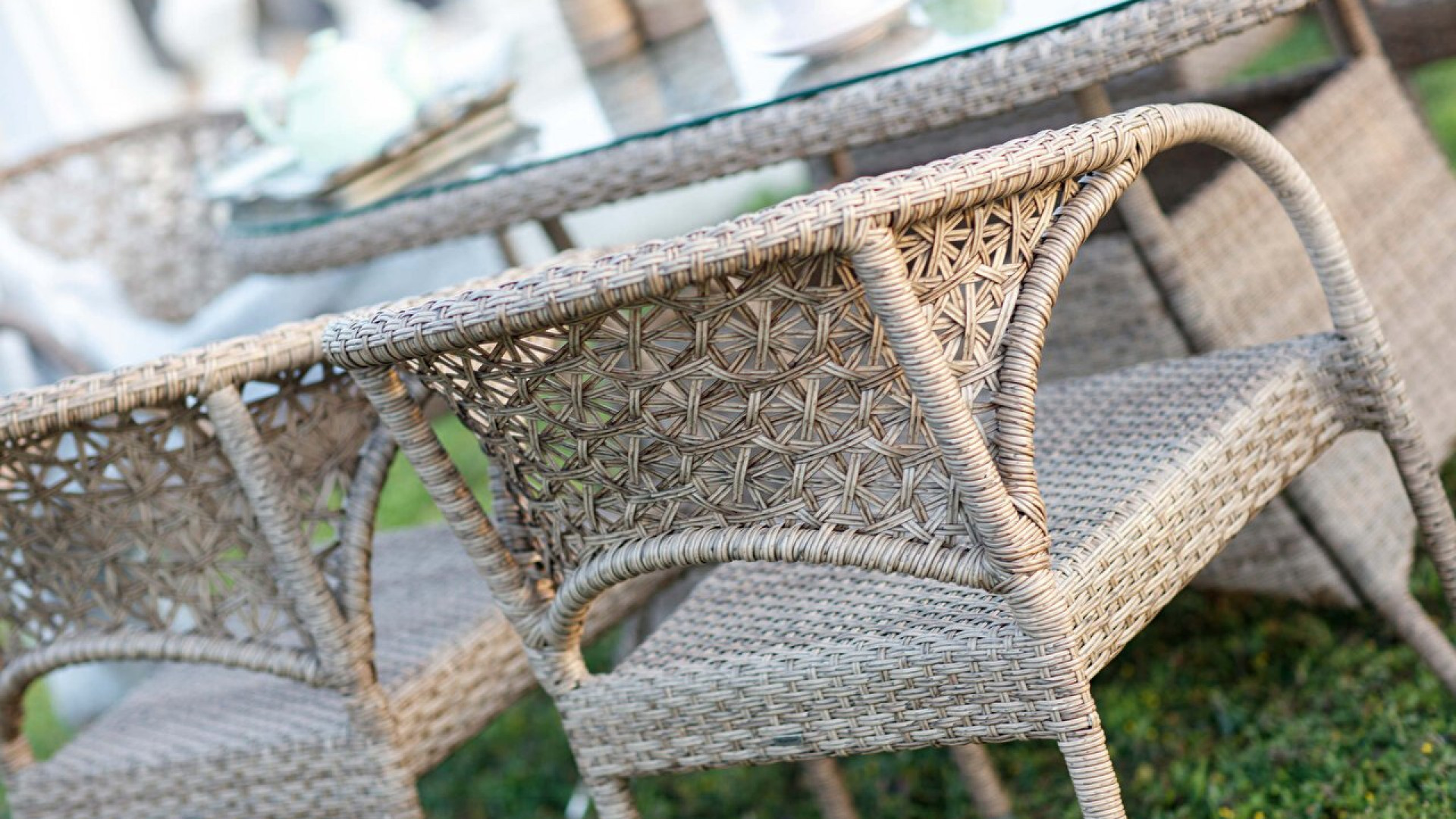 Defne oval Gartentischgruppe