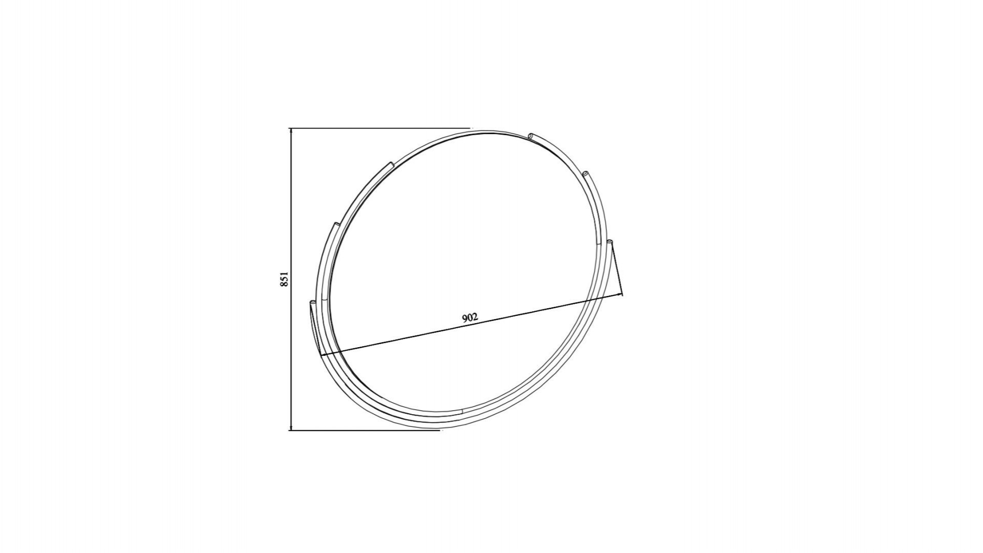 Gravita Konsolspiegel