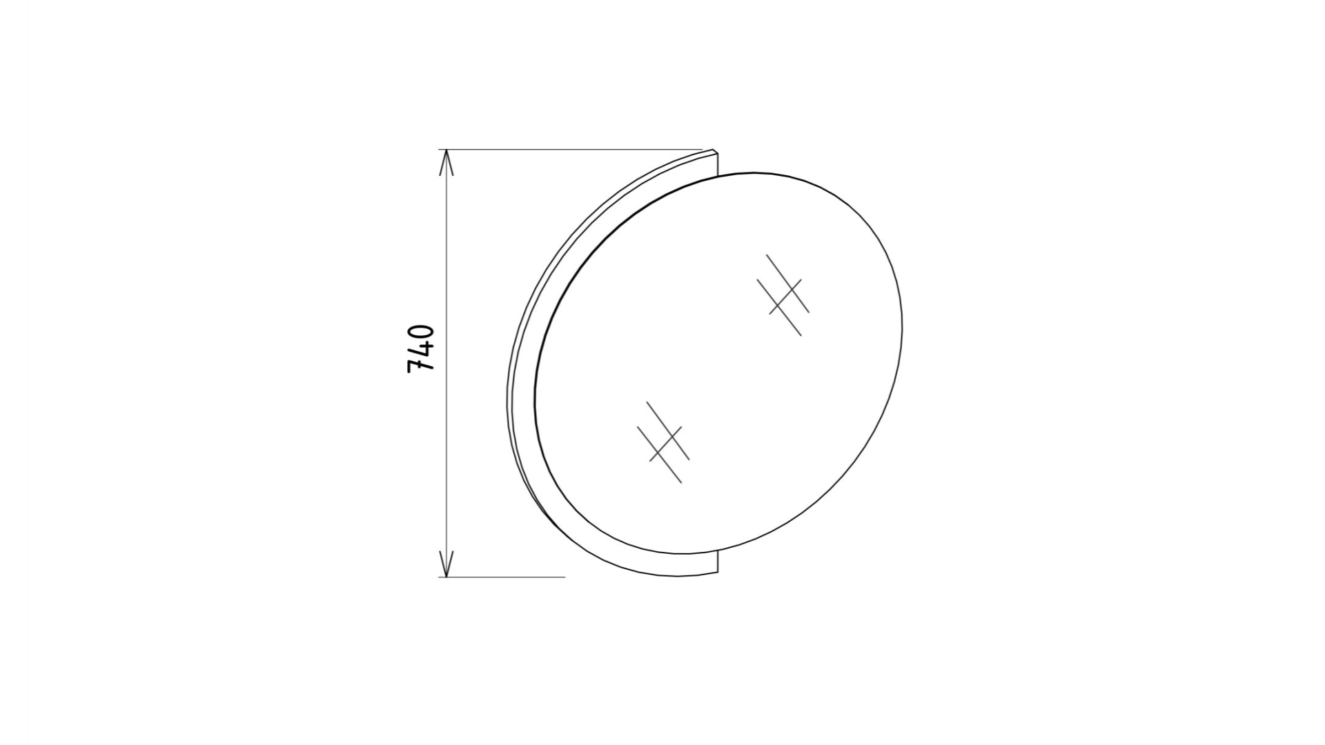 Melinton Konsolspiegel