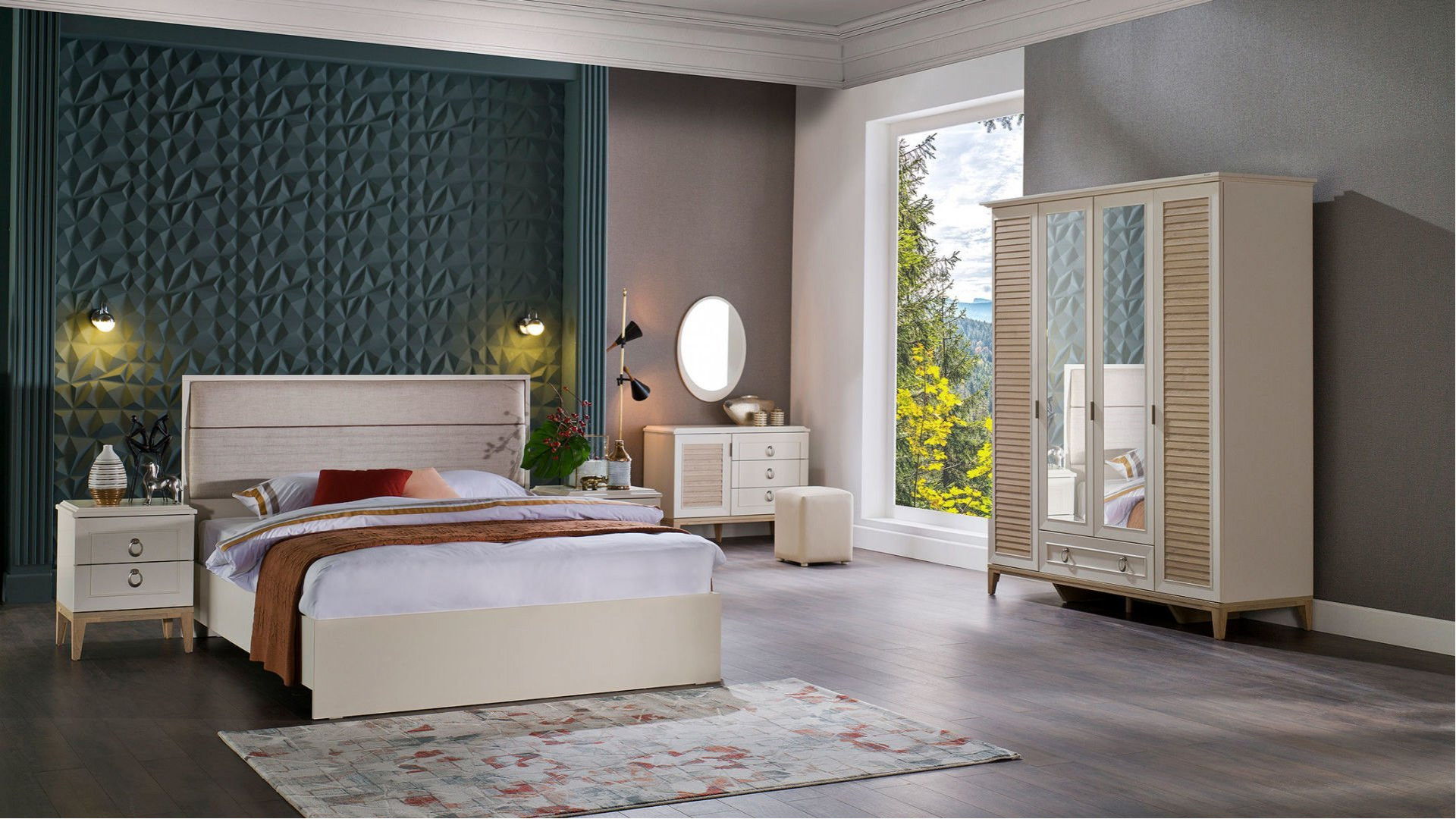 Vilza 4-türiger Schrank