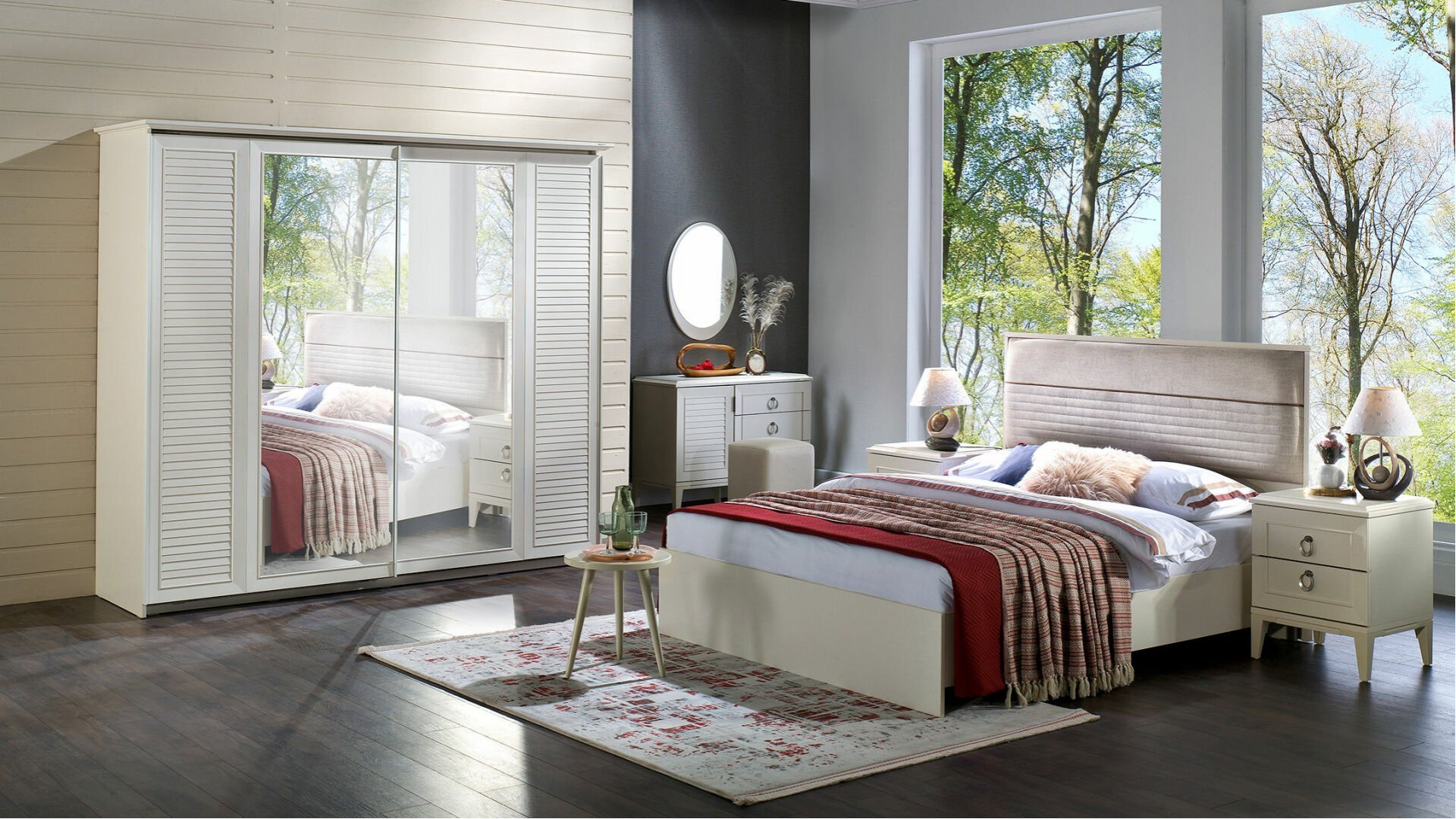 Vilza Schwebetürenschrank