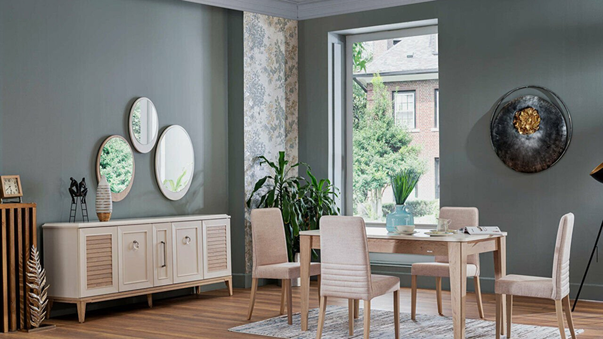 Vilza Stuhl 6158 2er-Set Eiche