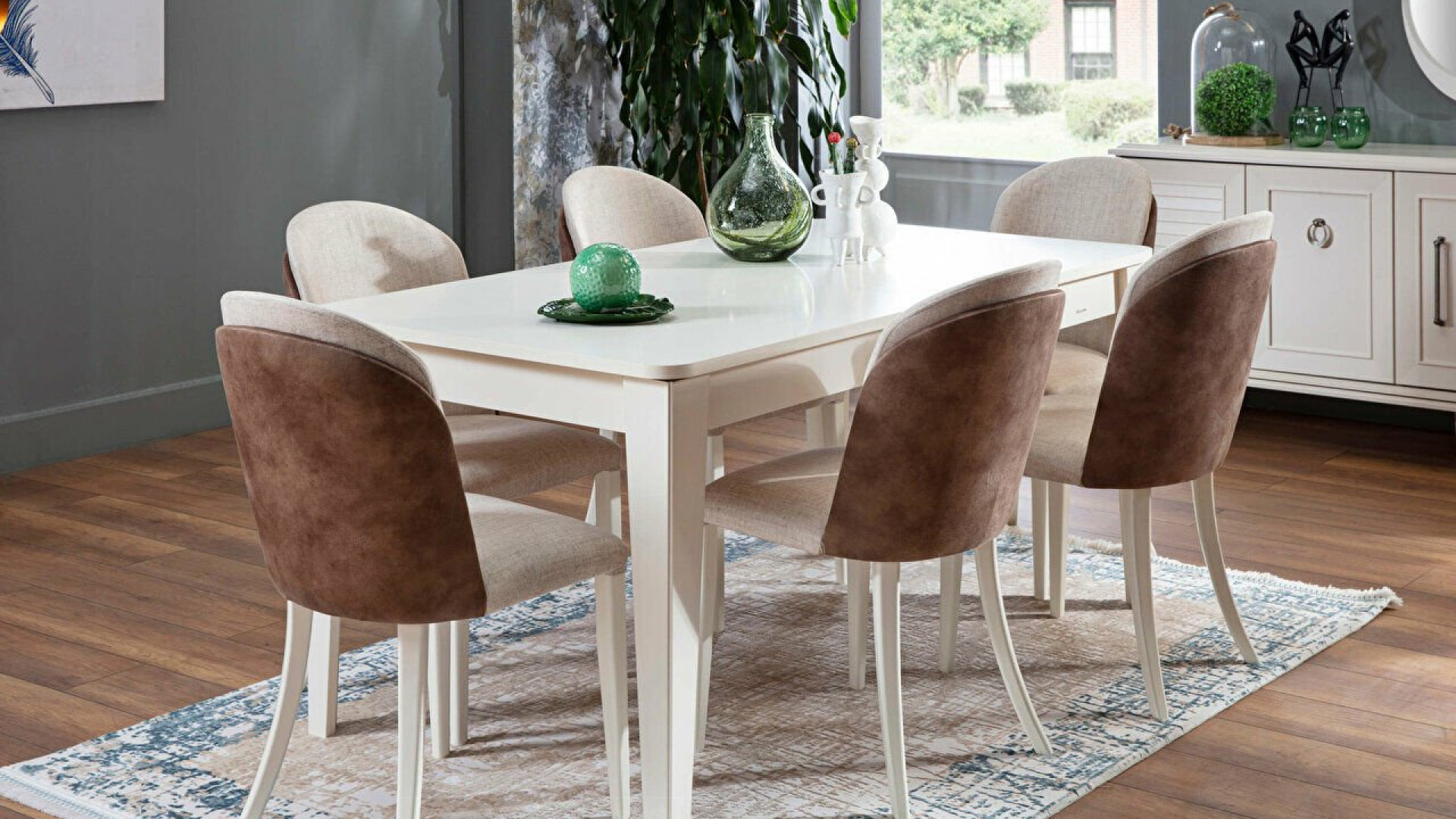 Vilza Stuhl 6159 2er-Set Creme