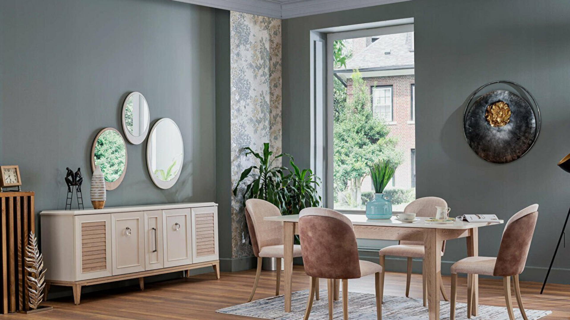 Vilza Stuhl 6159 2er-Set Eiche