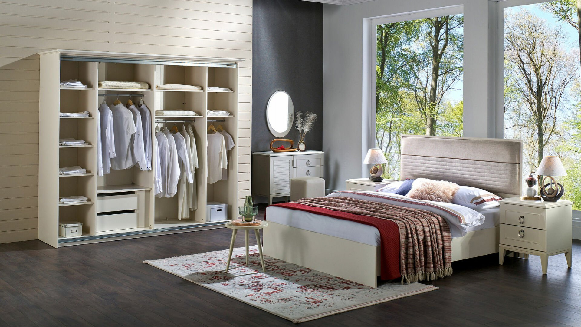 Vilza Schwebetürenschrank